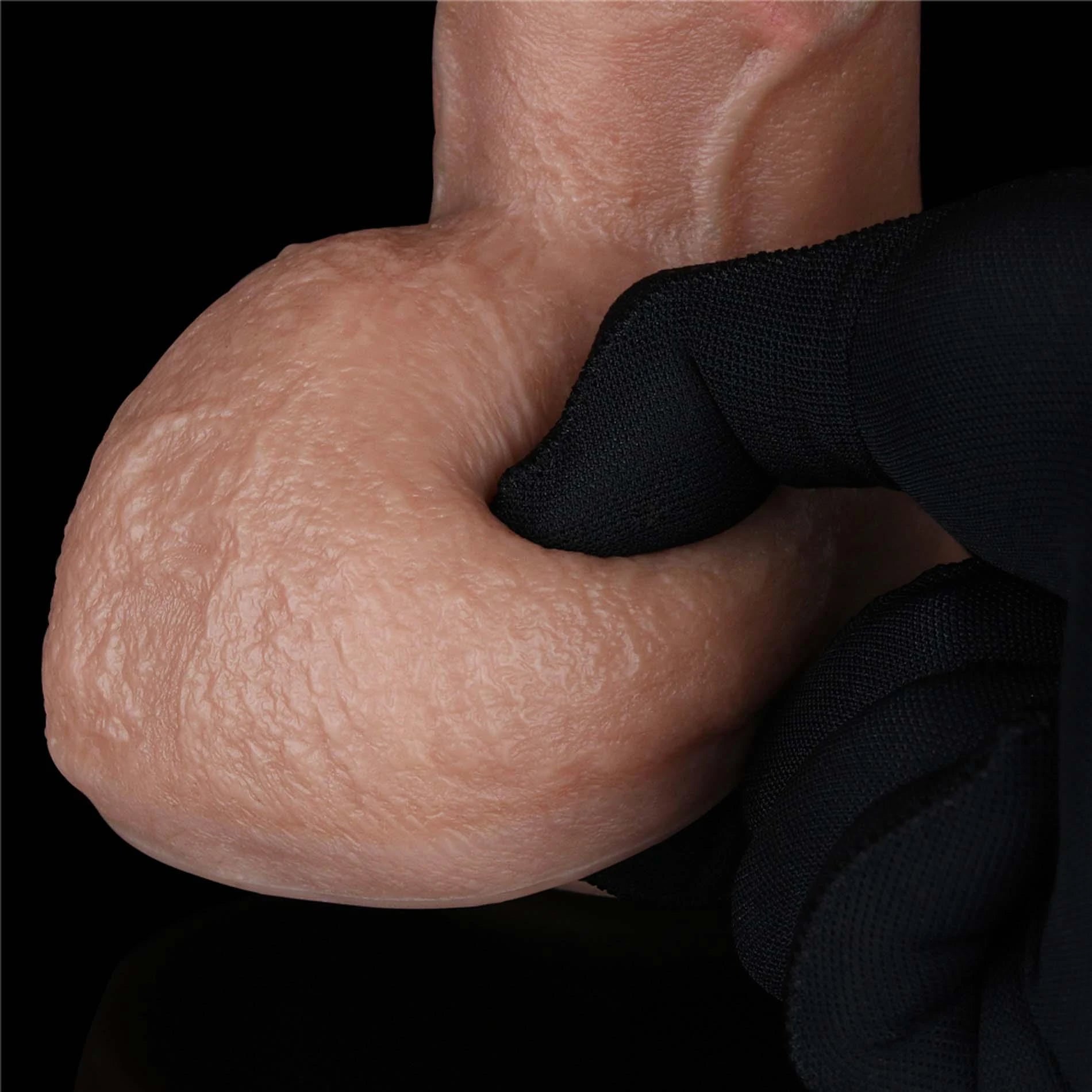 Bite de 22,86 cm en silicone double couche