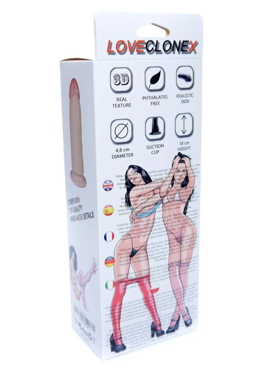 Dildo-KRATOS-LOVECLONEX 6"