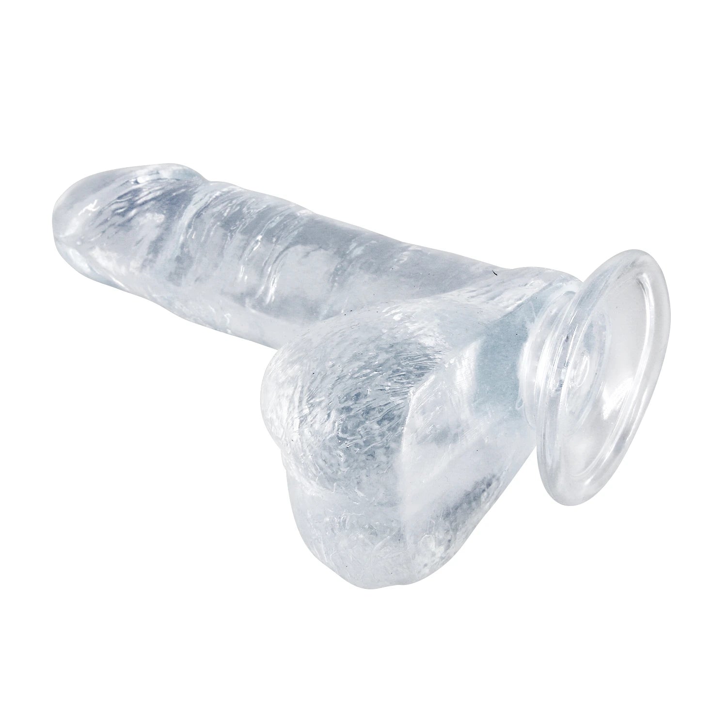 BAILE - DONG Dildo réaliste ( transparent/rose/violet )