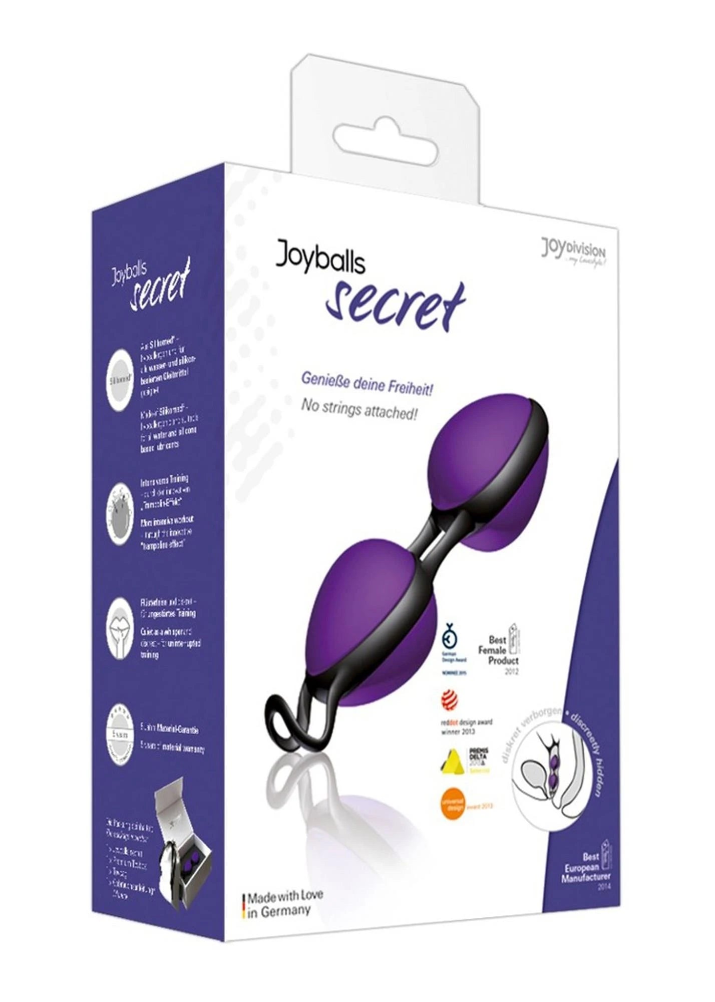 Joyballs secret, violet-black