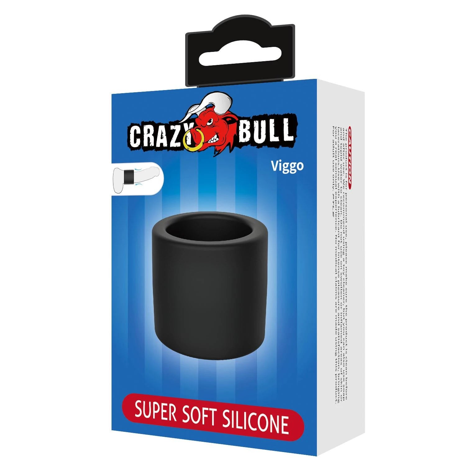 Crazy Bull Viggo – Super Soft Silicone Cock Ring
