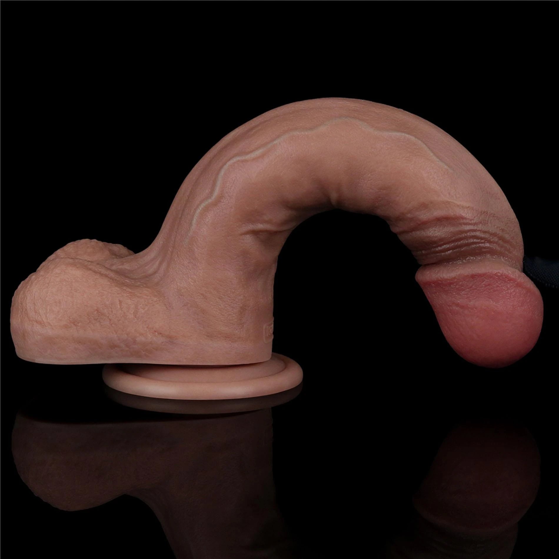Bite de 22,86 cm en silicone double couche