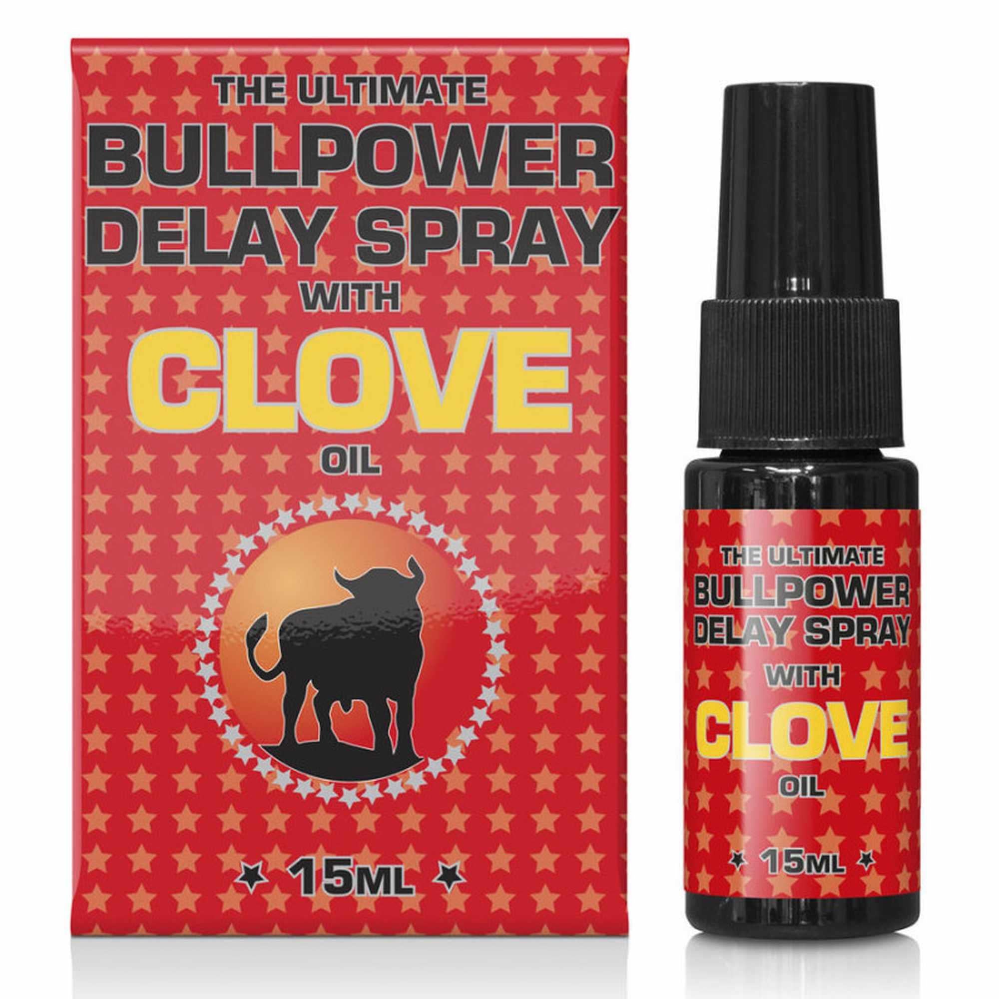 Gel/spray - Bullpower delay spray with clove oil