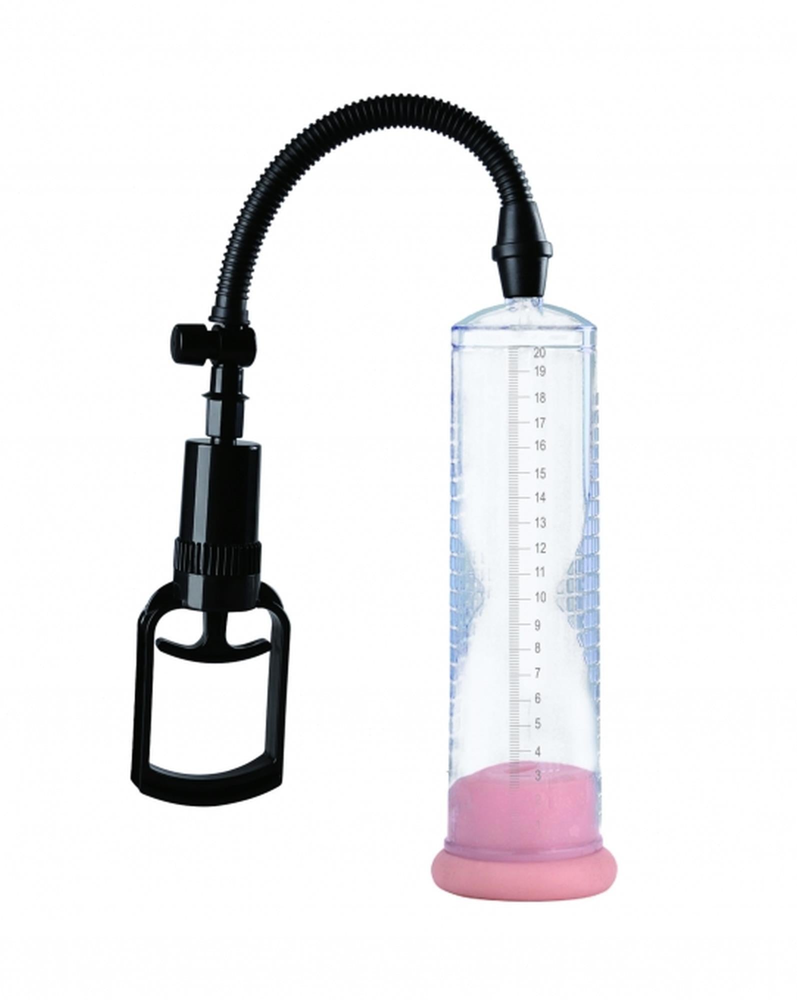 Power pump xl pompe pénienne transparente avec partie vulve supplémentaire