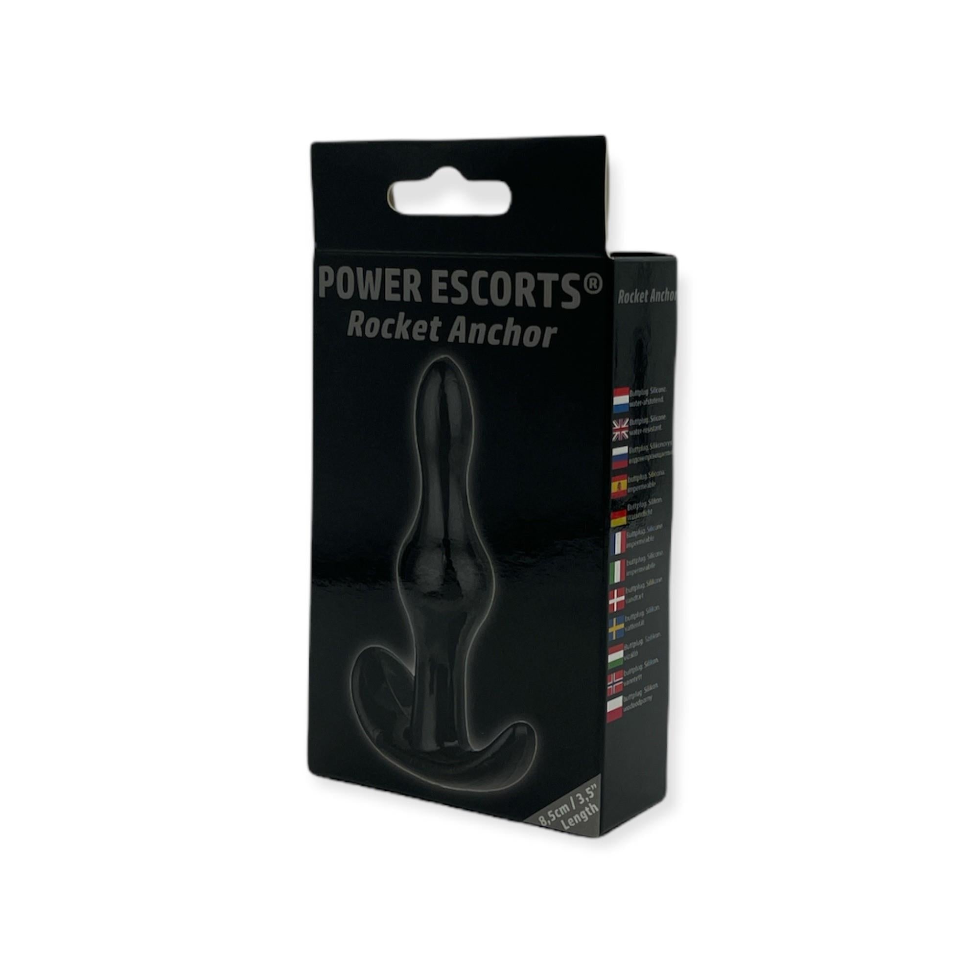 Plug-Rocket Anchor Plug 8.5cm Black