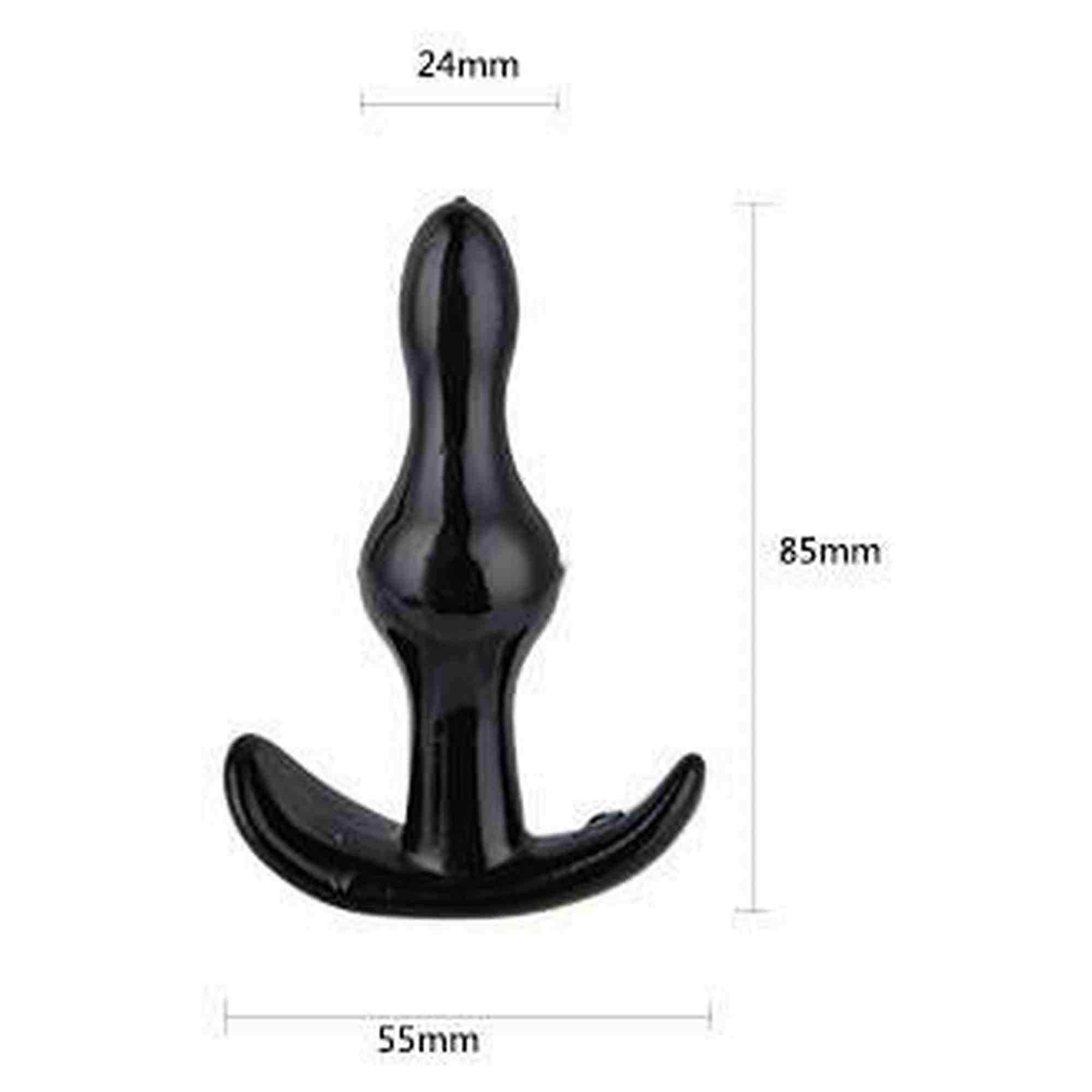 Plug-Rocket Anchor Plug 8.5cm Black