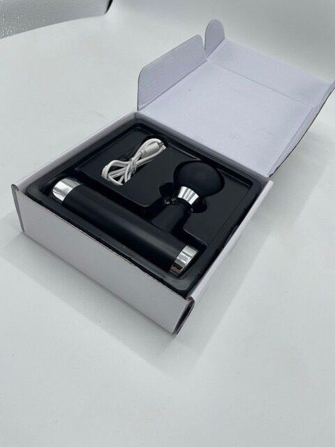Massage gun mini silver