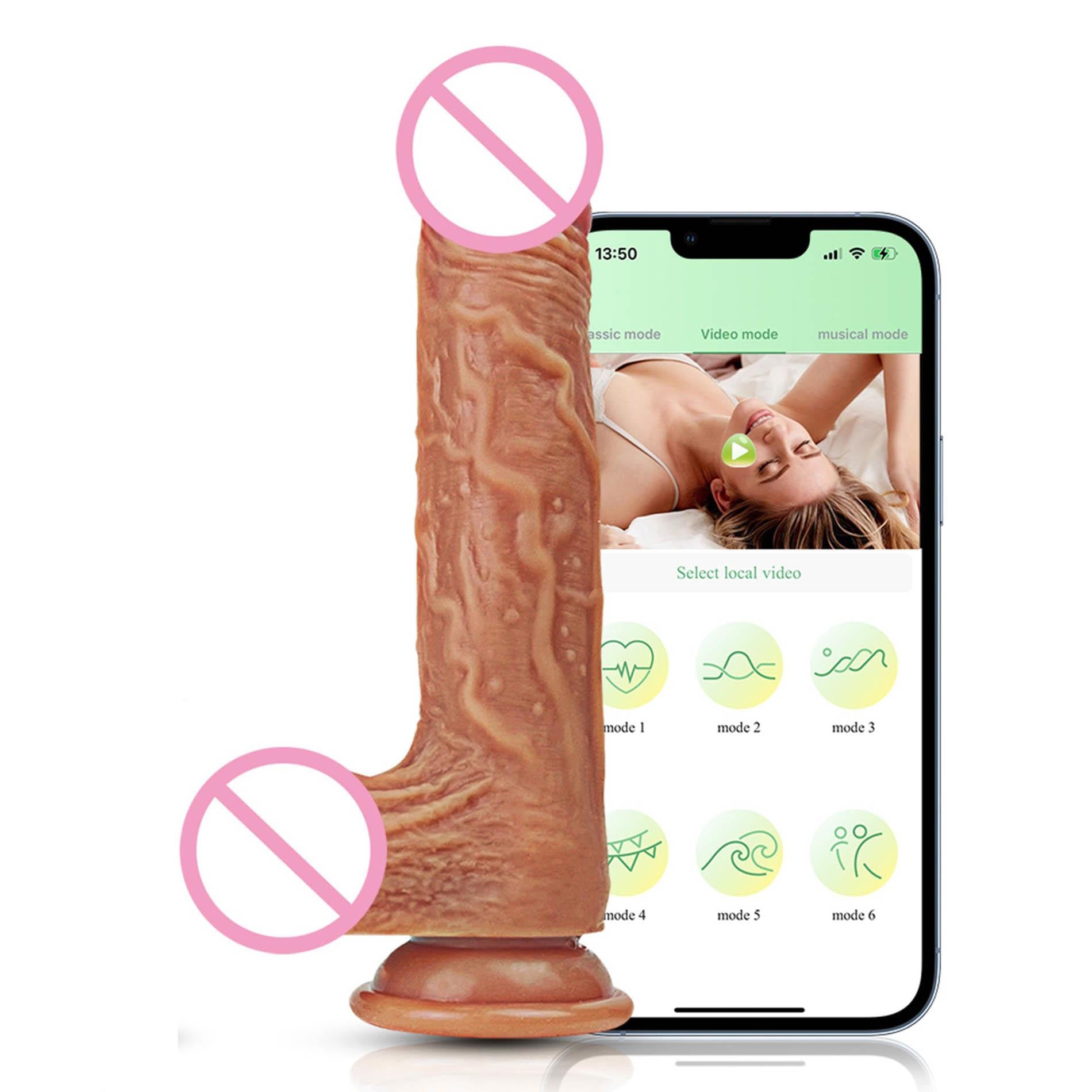 Lovesecret Premium Realistic Vibrator App Function
