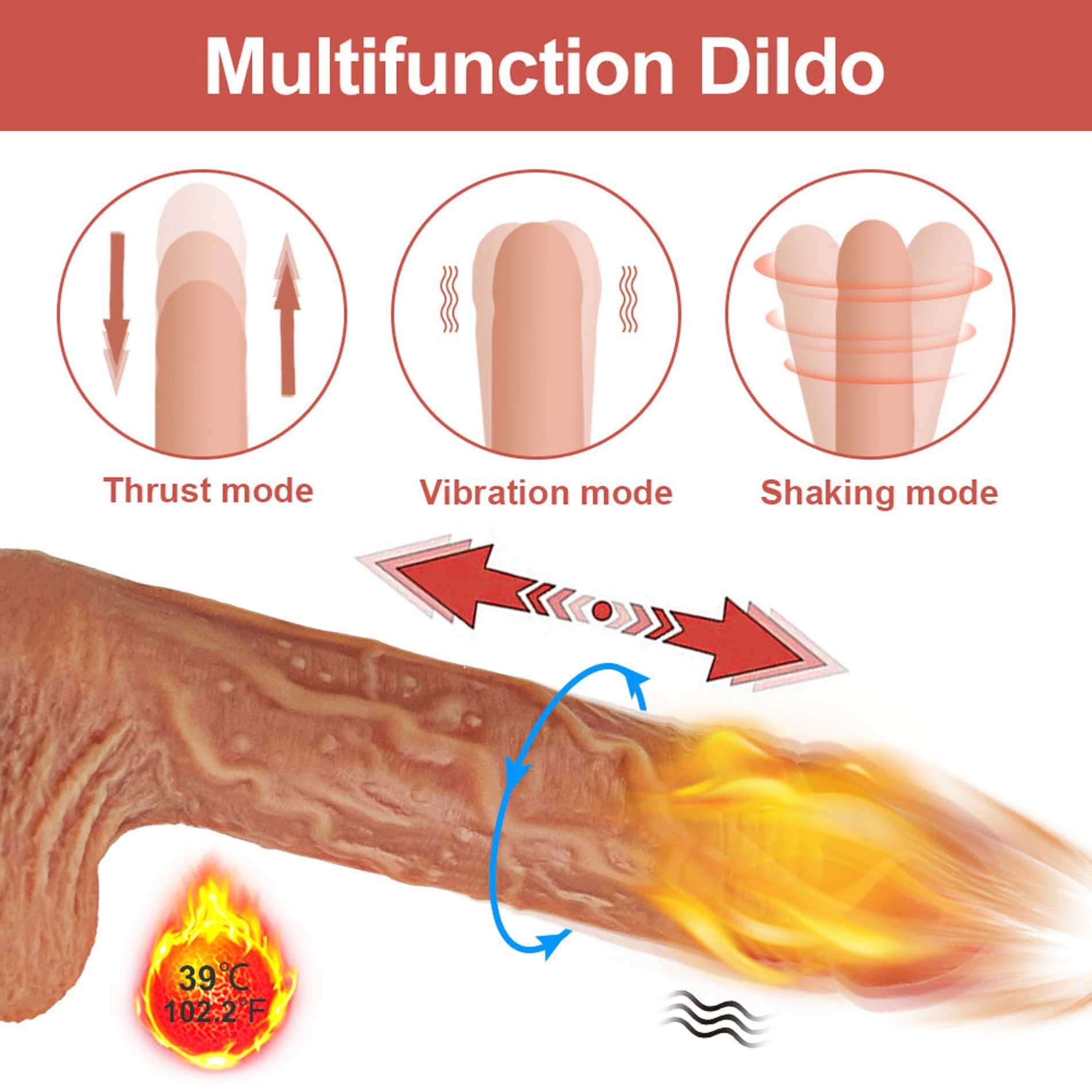 Lovesecret Premium Realistic Vibrator App Function