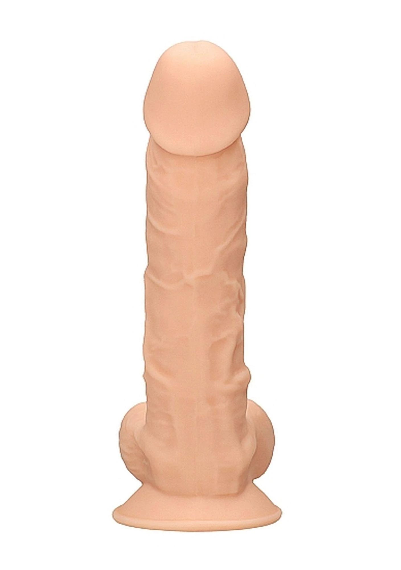 Silicone Dildo with Balls - 9 / 23 cm