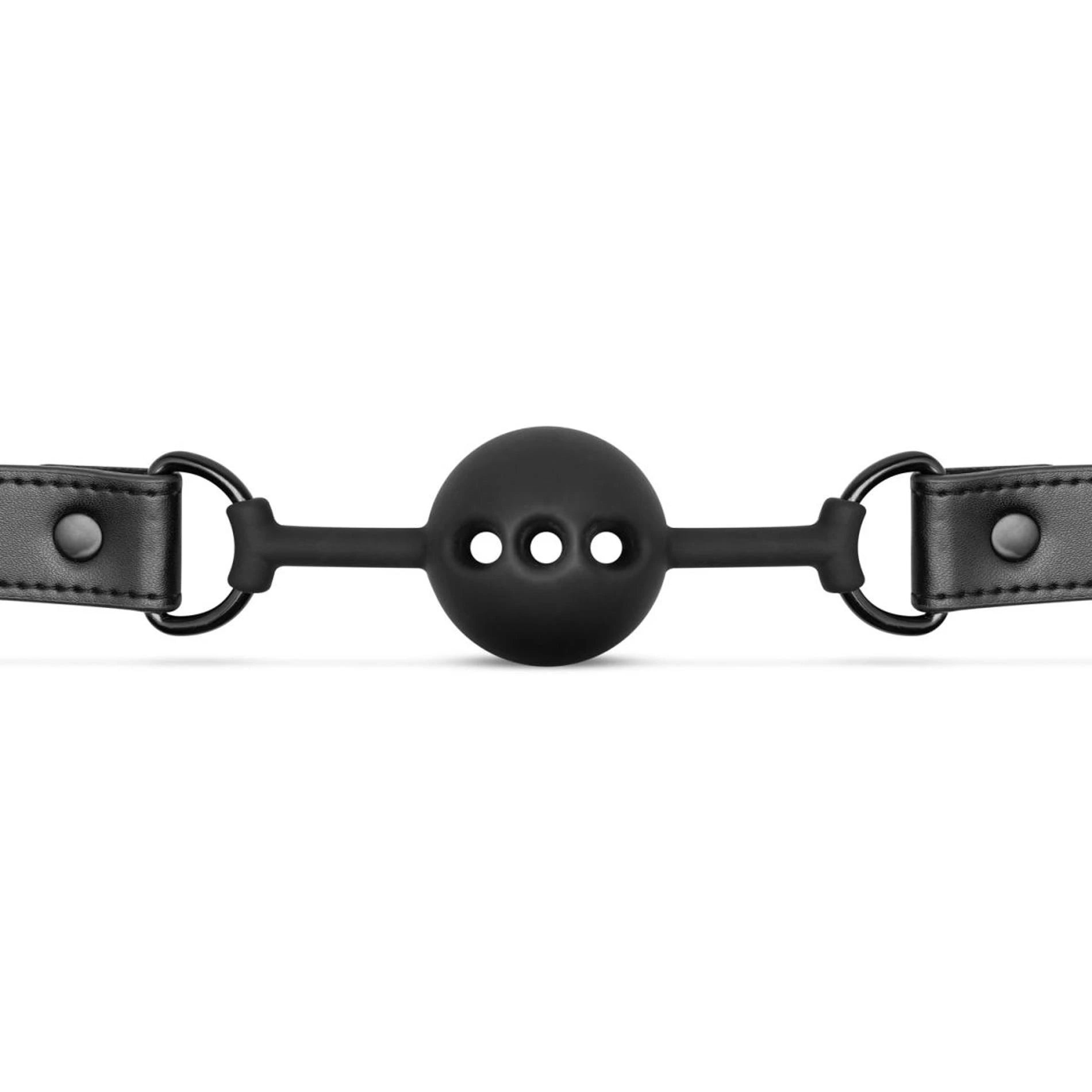 Bedroom Fantasies - Breathable Silicone Ball Gag Black