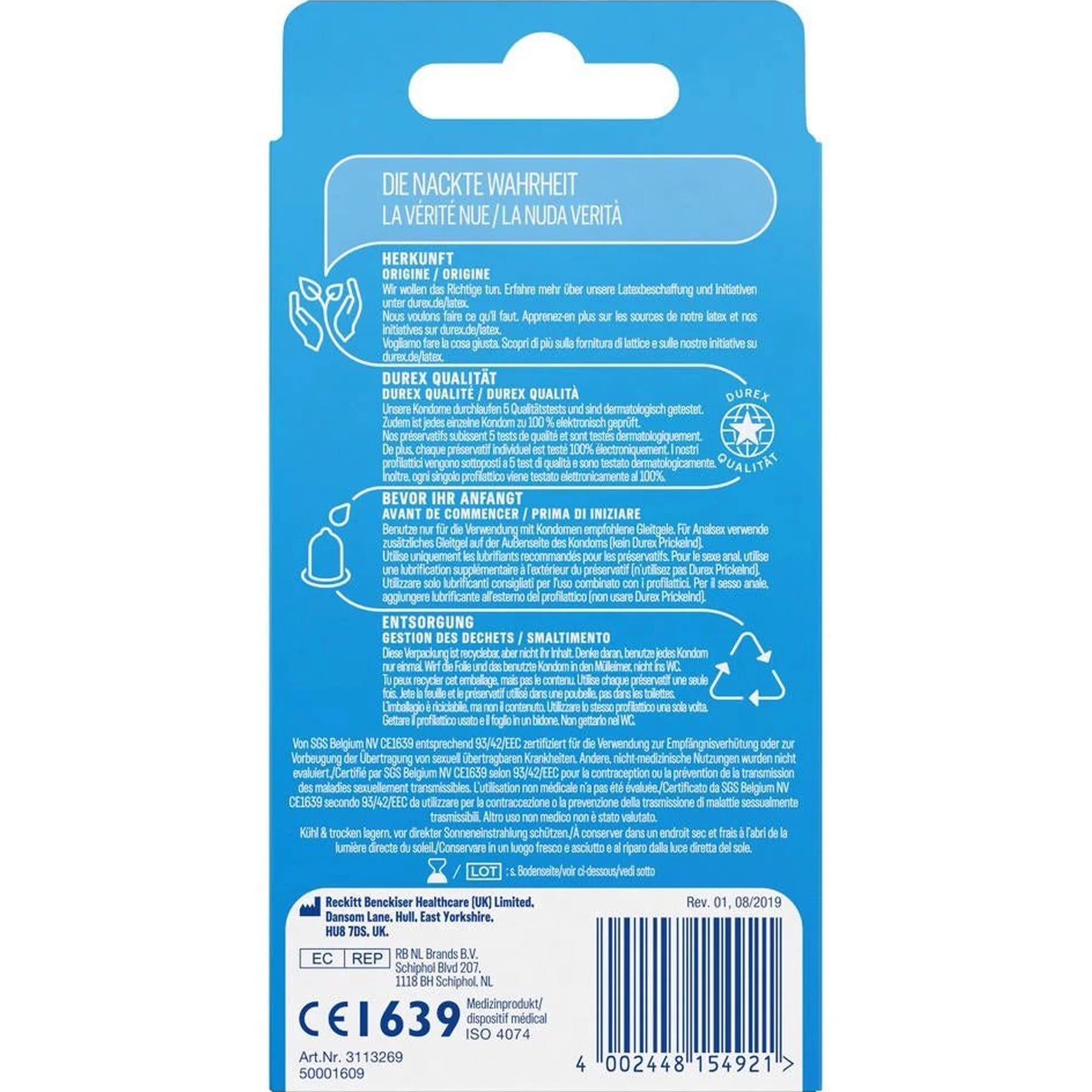 Durex Love Pack of 8
