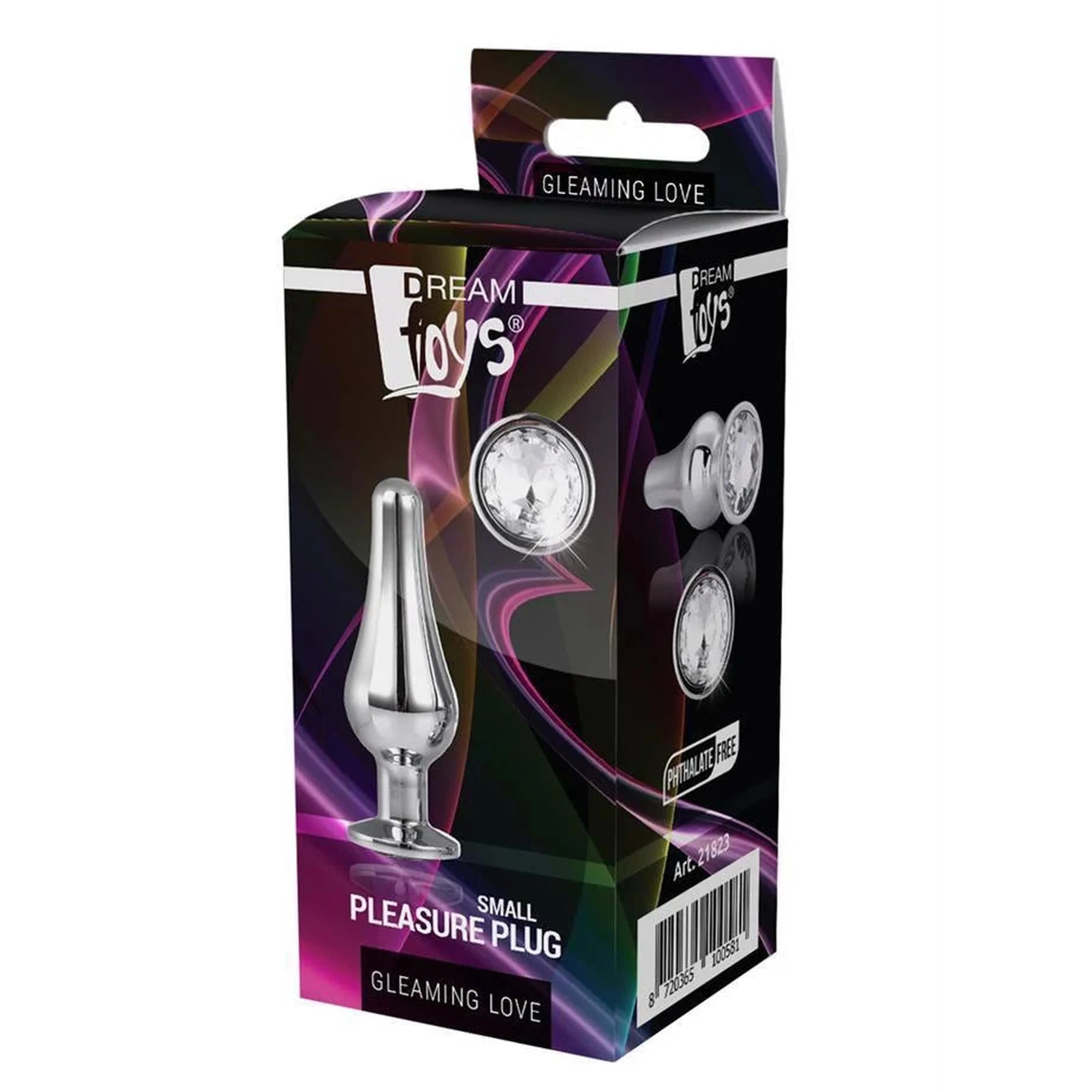 GLEAMING LOVE SILVER PLEASURE PLUG S