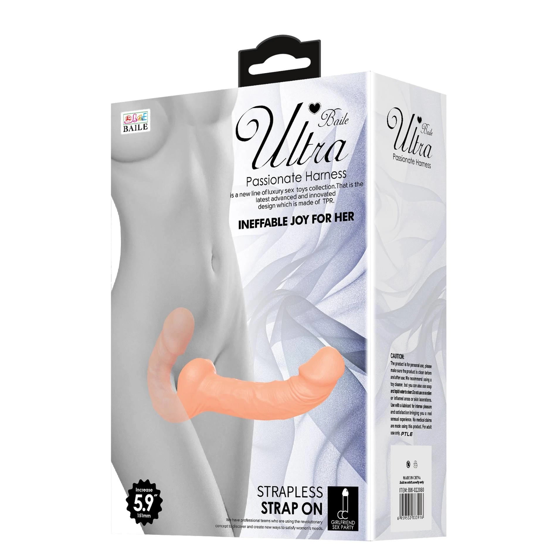 BAILE- STRAPLESS Sangle Dildo