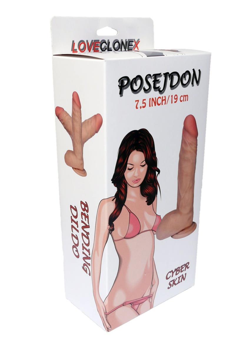 Dildo-POSEJDON-LOVECLONEX 7.5″″-flexible