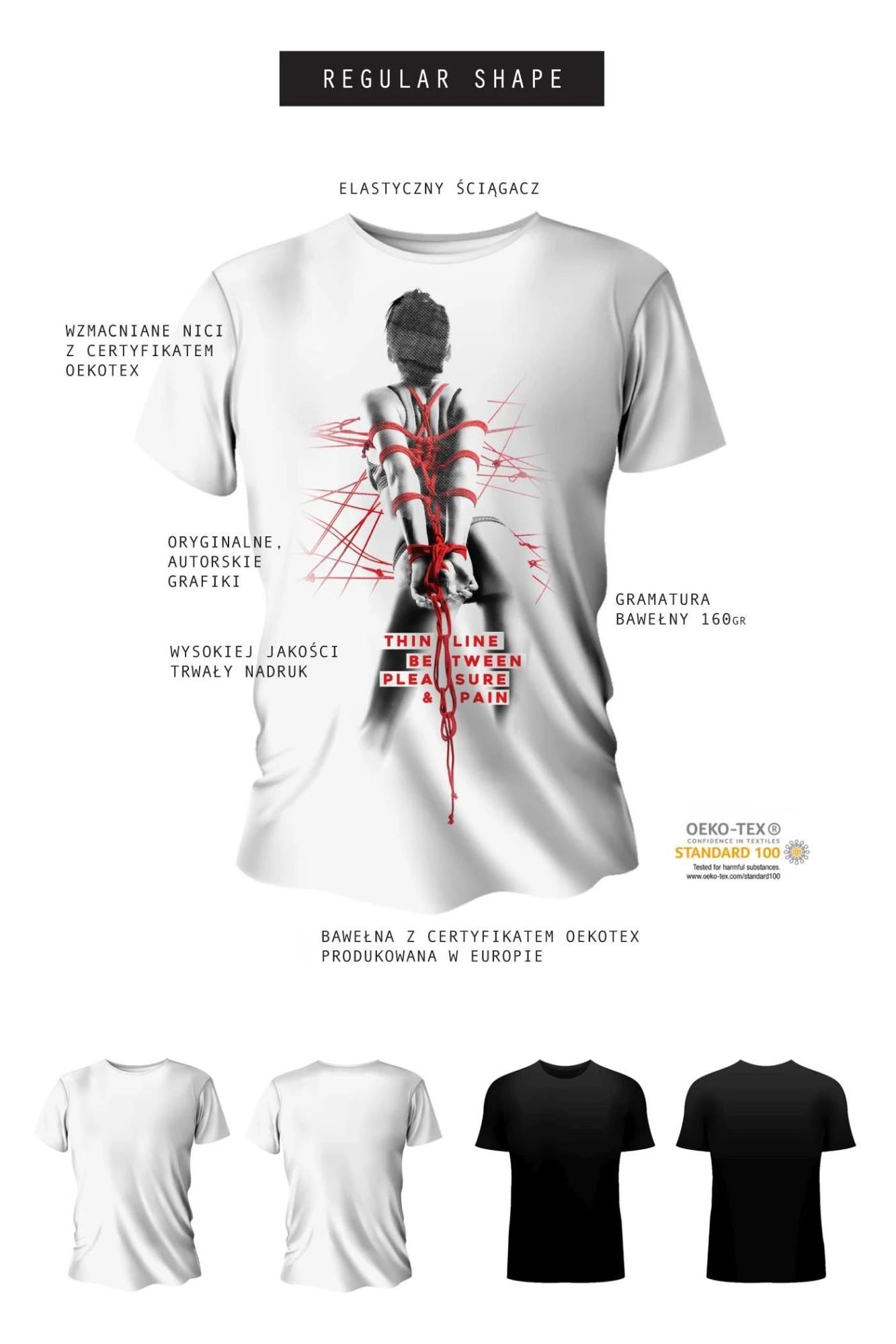 T-shirt homme blanc S regular