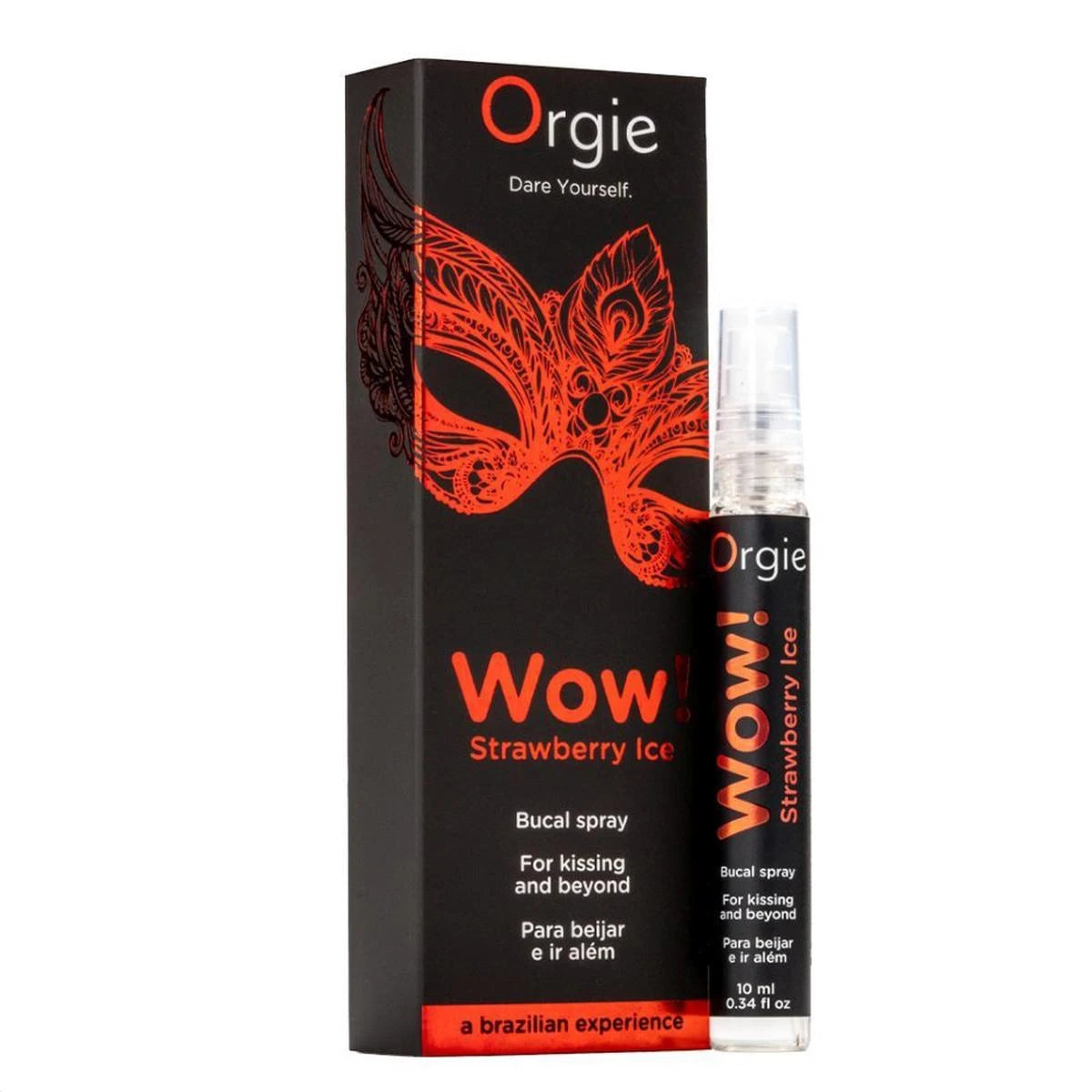 Wow! Strawberry Ice - Bucal Spray - 0.34 fl oz / 10 ml