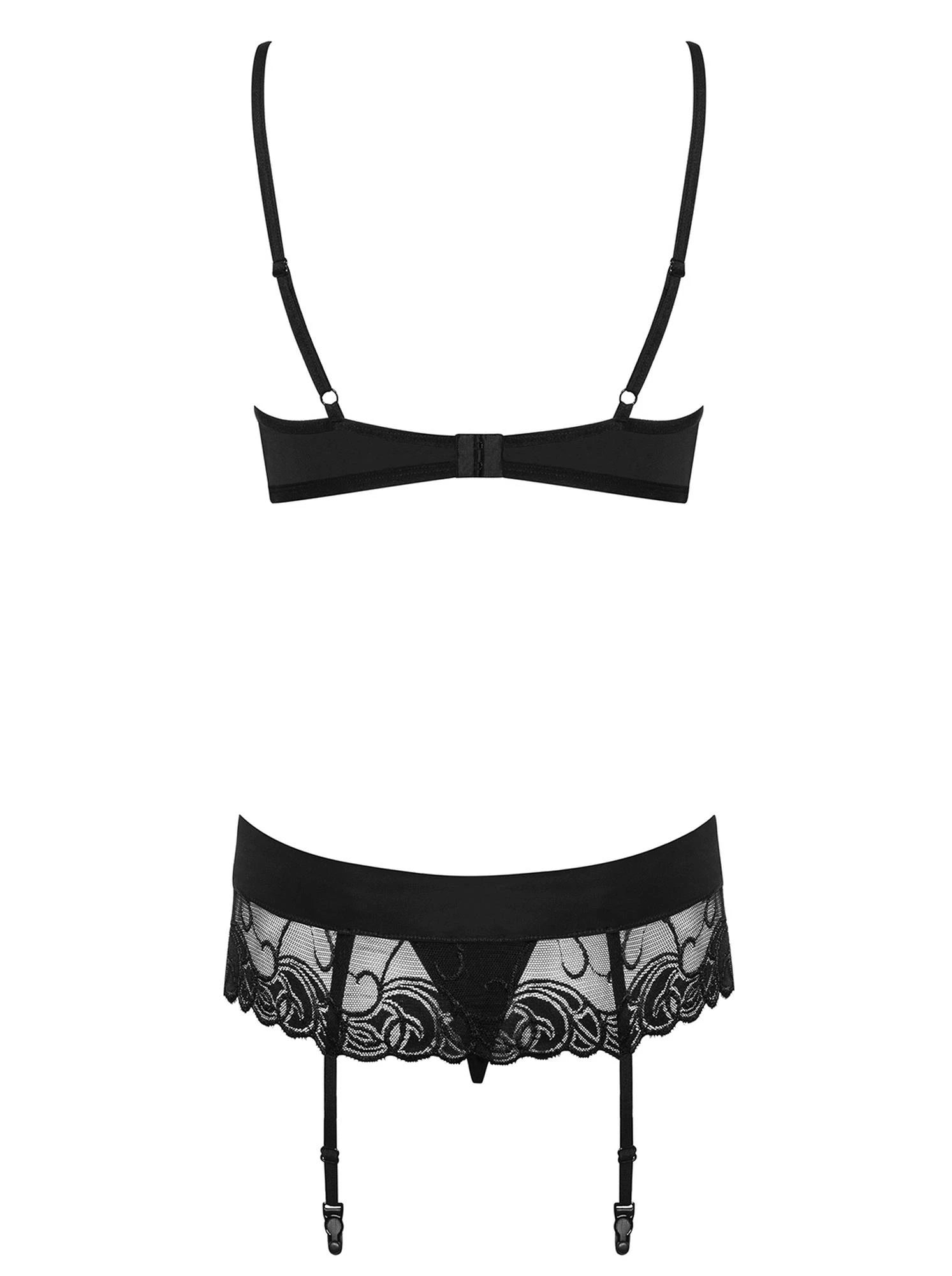 Lingerie-Wonderia 3-piece set L/XL