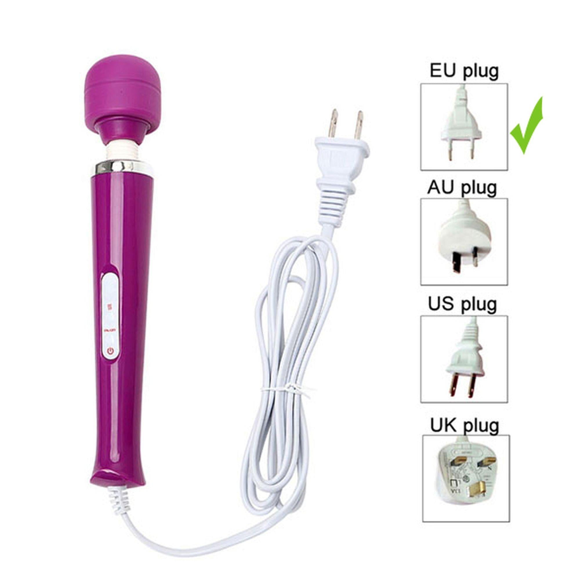 Stymulator-Magic Massager Wand Câble 110-240V Violet 10 Fonctions