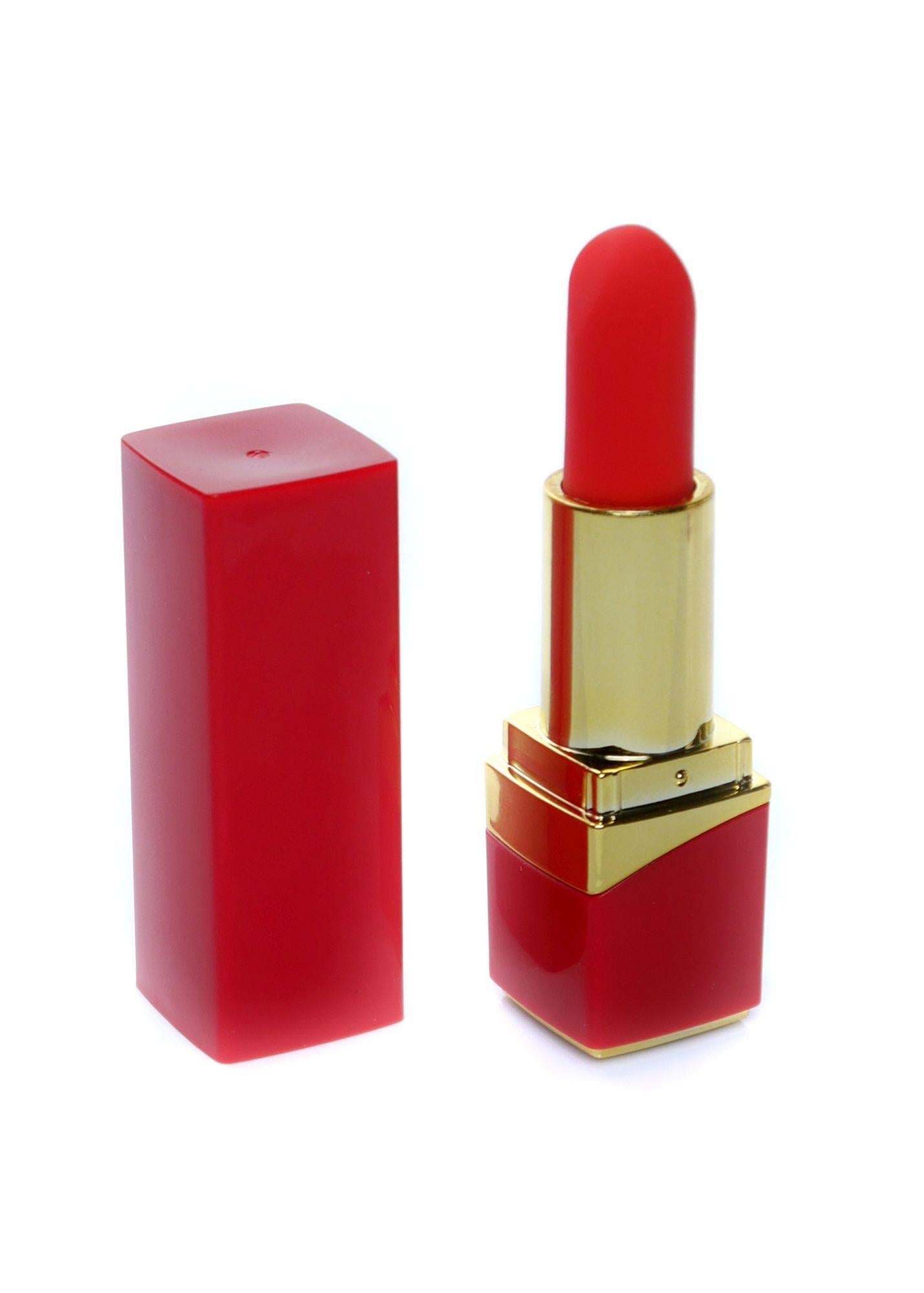 Stimulator-Lipstick Vibrator - Red