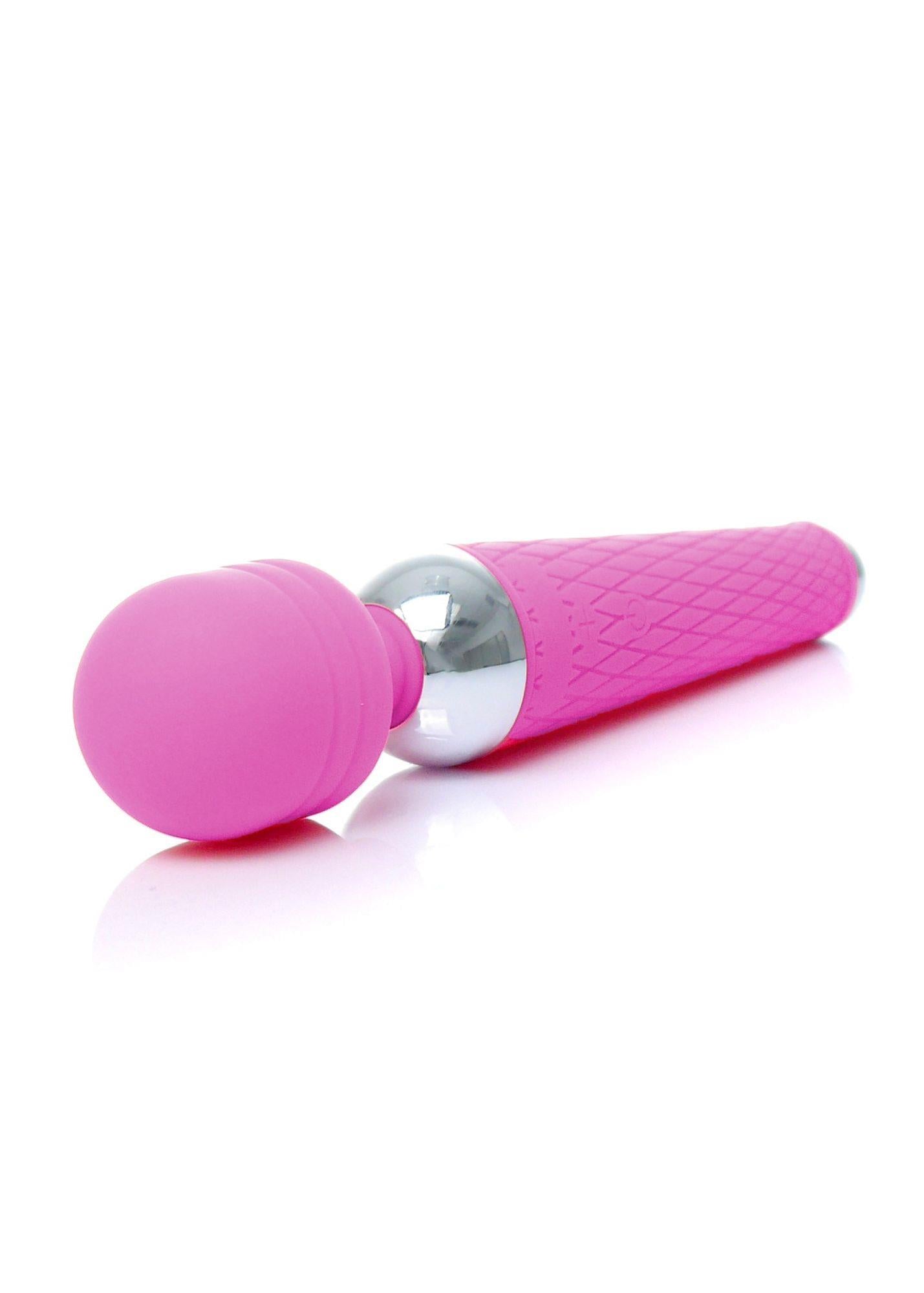 Stymulator-Masseur baguette vibrant USB violet 10 fonctions