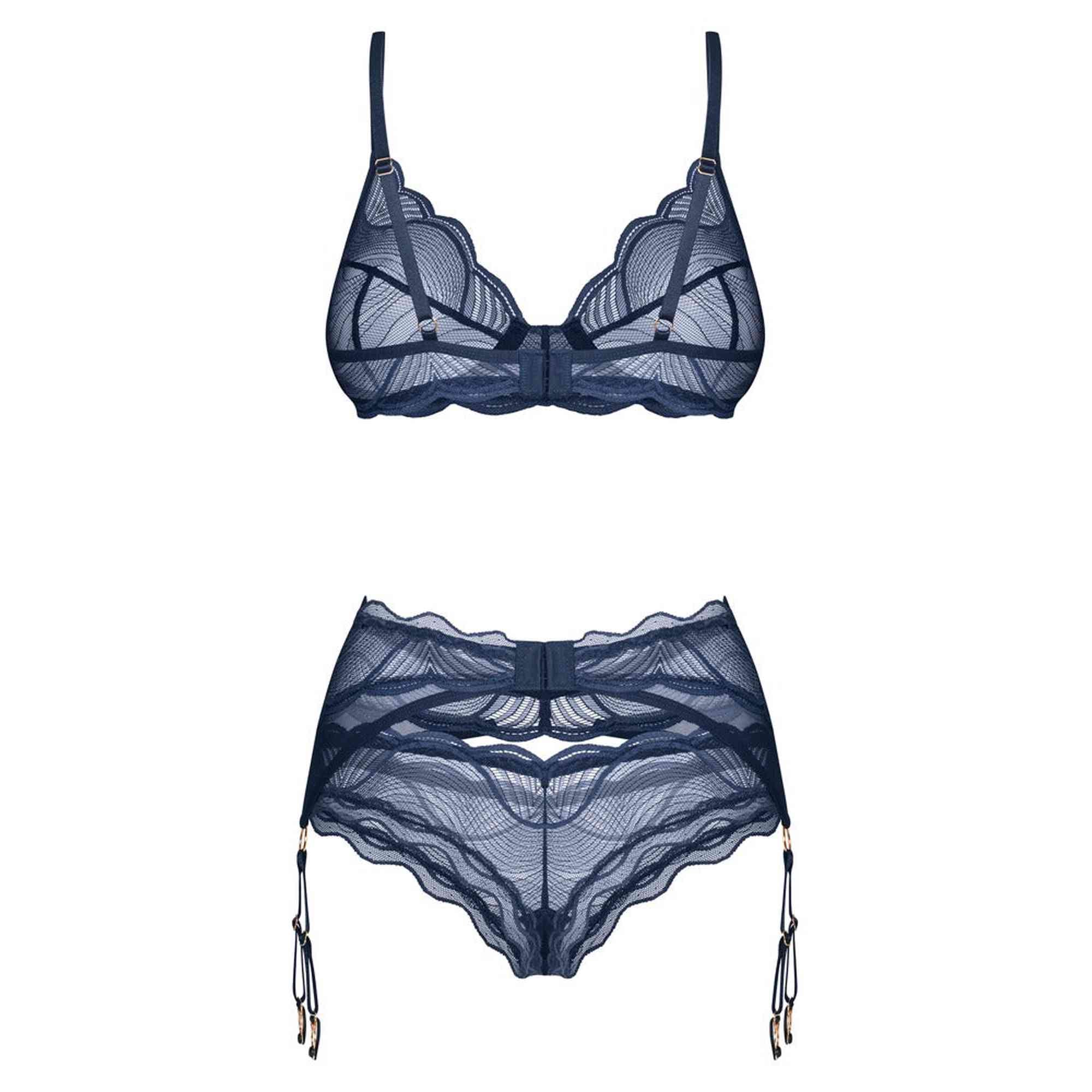 Suspender Set Nightly Blue