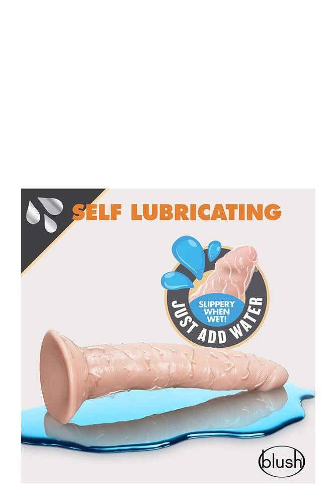 DR. SKIN 7INCH SELF LUBRICATING DILDO