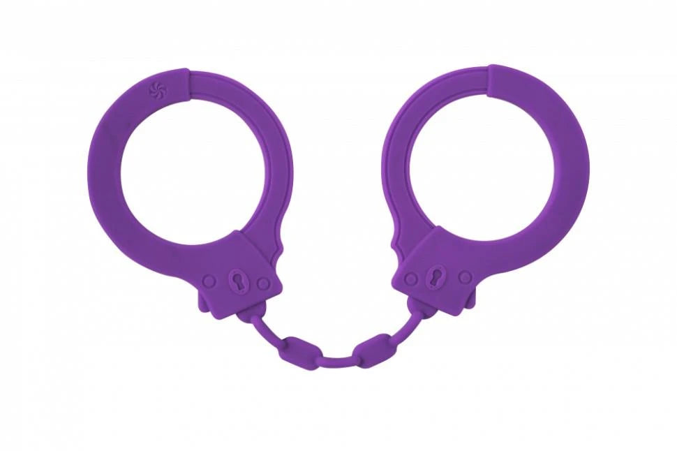 Handcuffs-Silicone Leggings Party Hard Limitation Purple