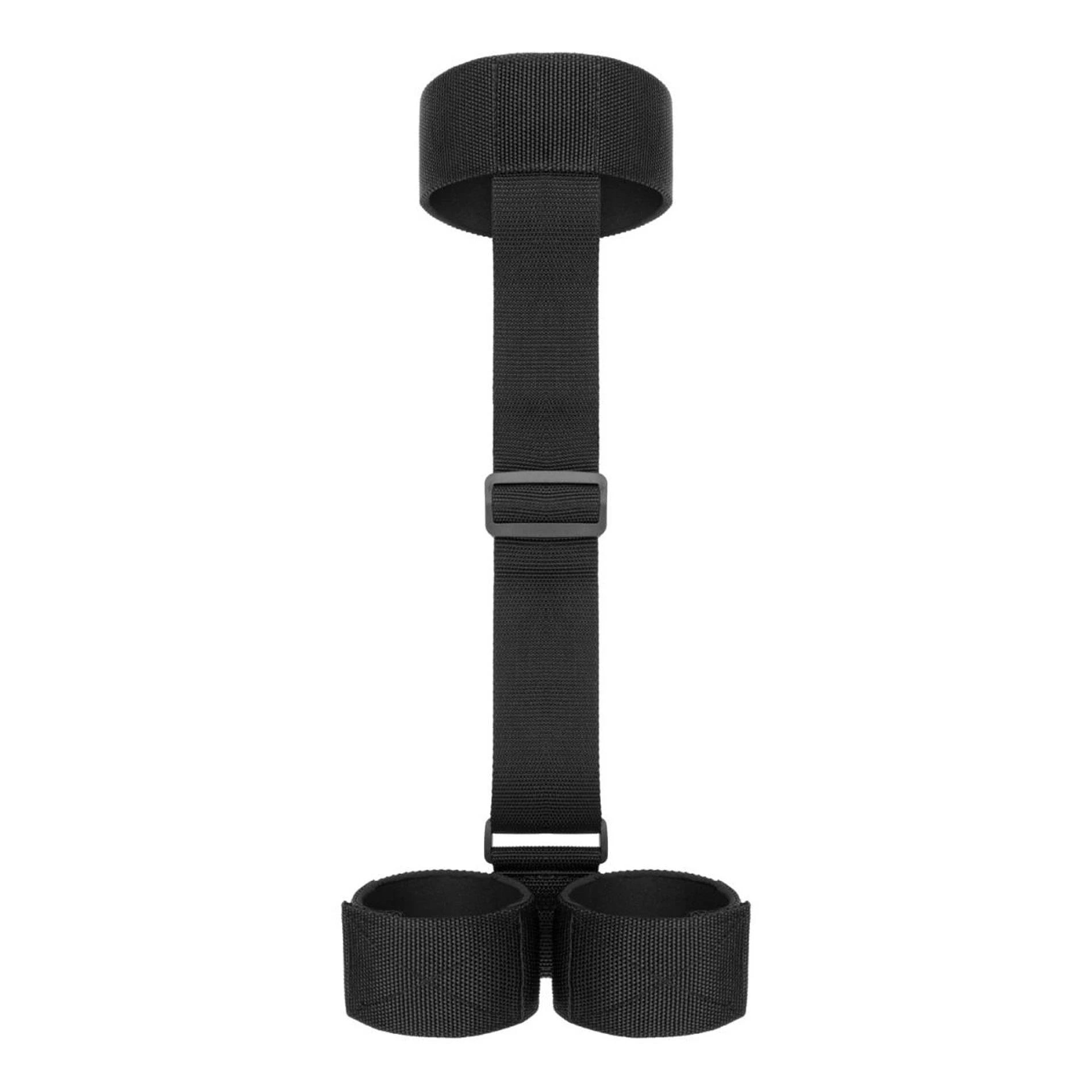 Bedroom Fantasies - Soft Straps Arm and Neck Restraints Black