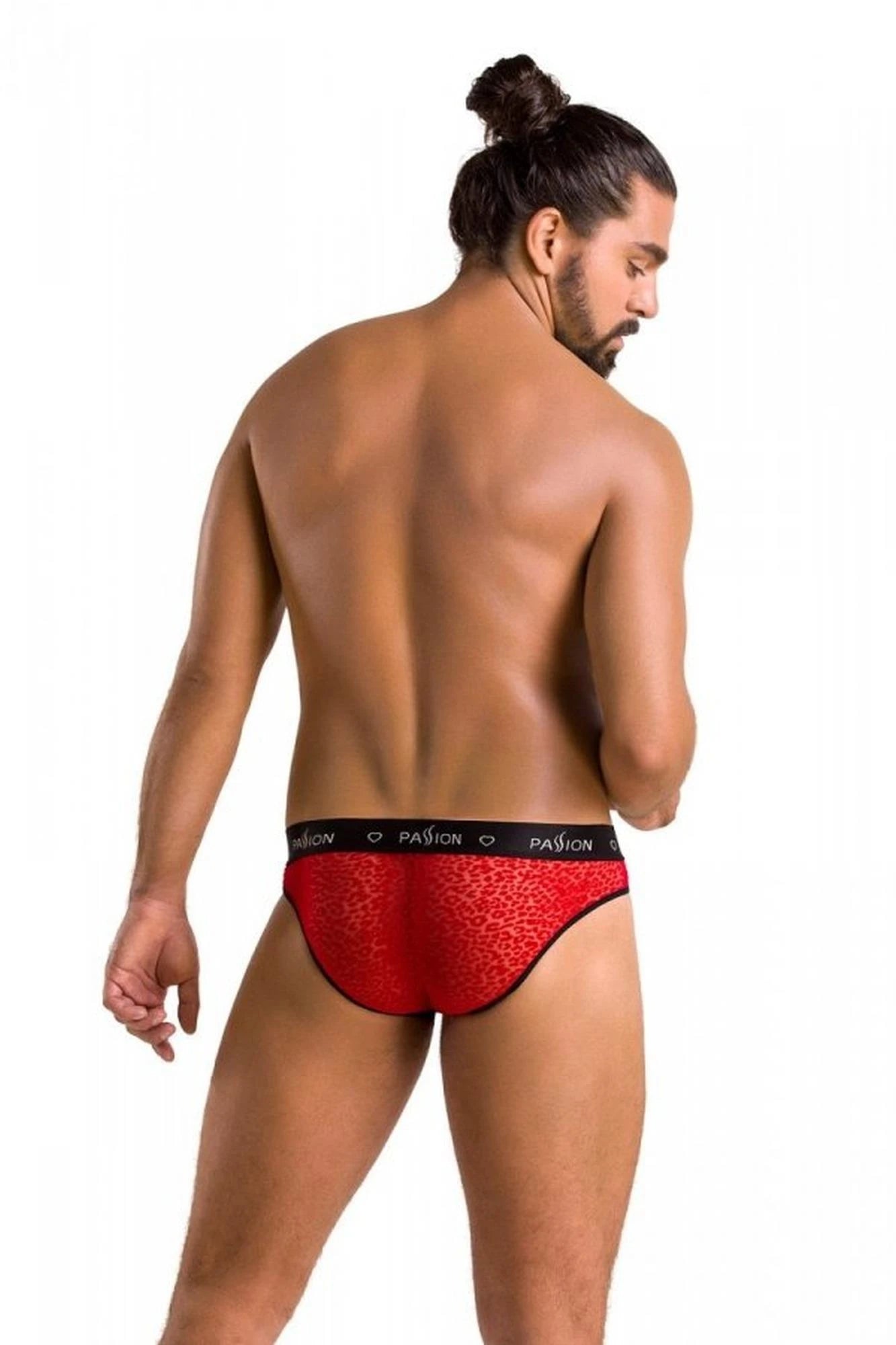 031 SLIP MIKE rouge L/XL - Passion