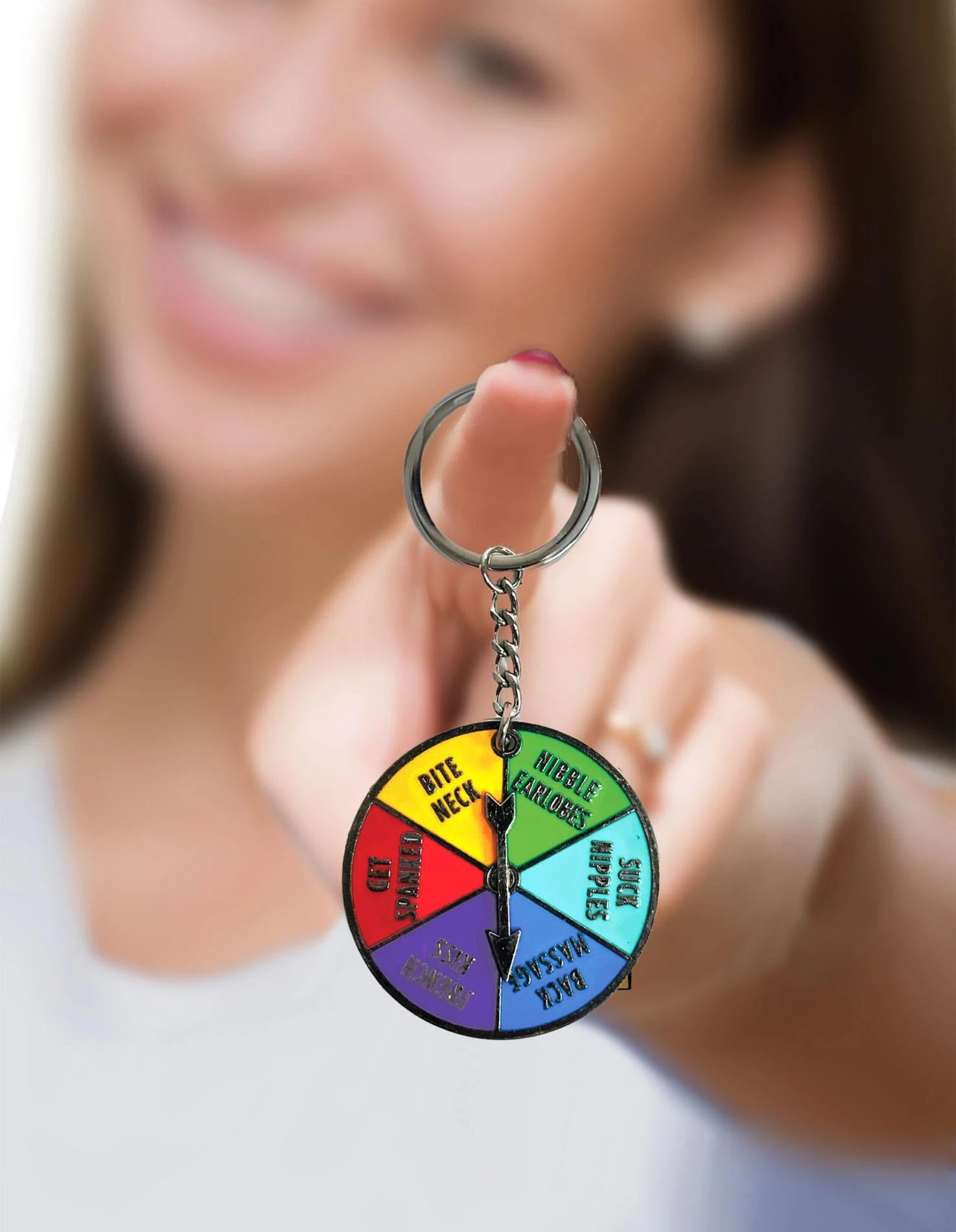 Porte-clés super amusant, spinner de sexe