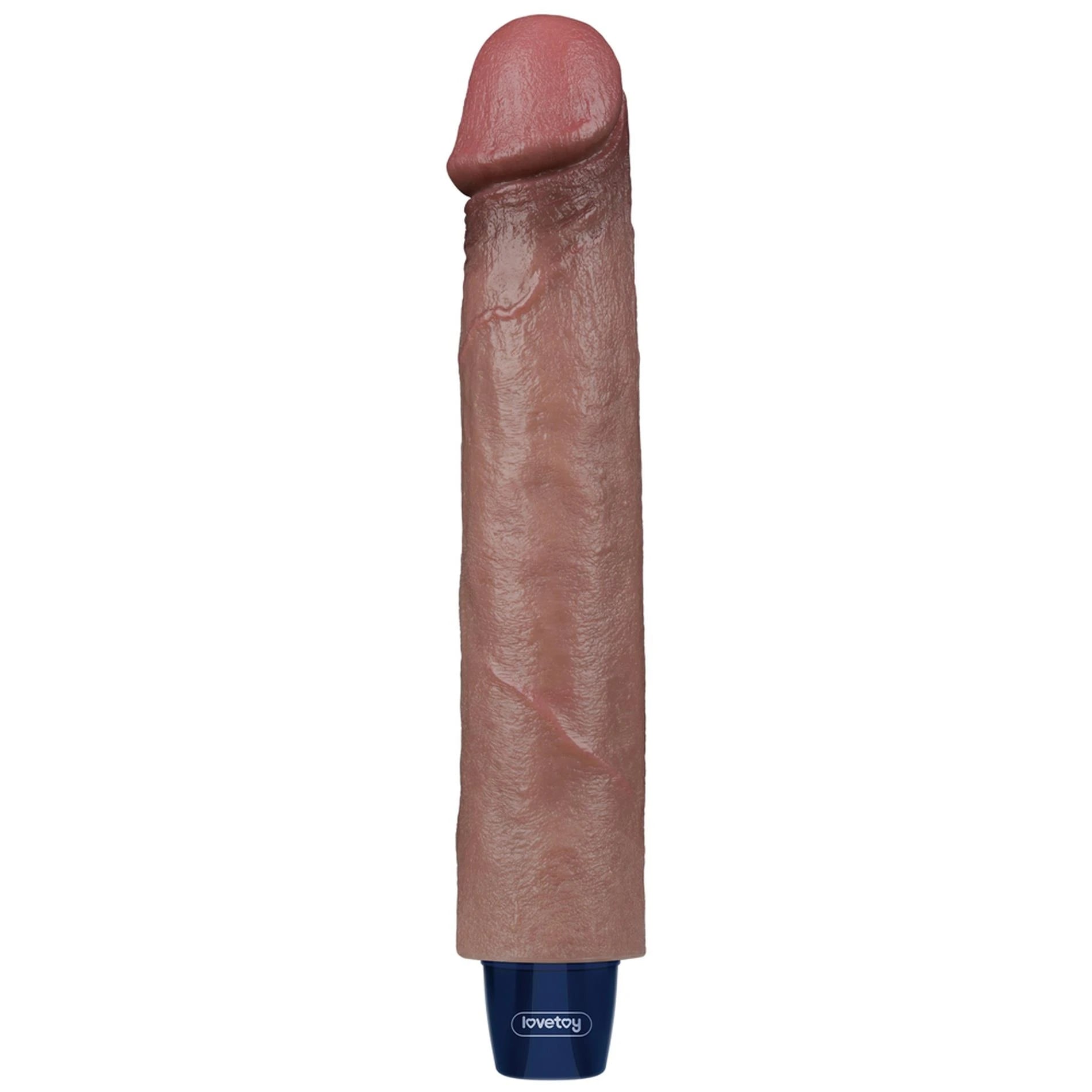 9" REAL SOFTEE Rechargeable Silicone Vibrating Dildo