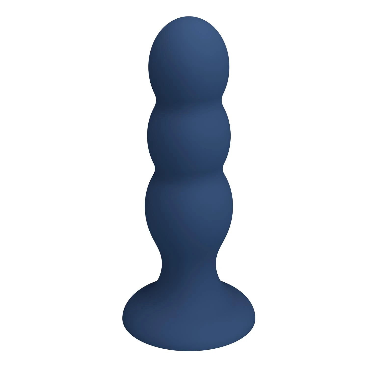 Mr. Play Metal & Liquid Silicone Anal Plug with 3 Metal Balls