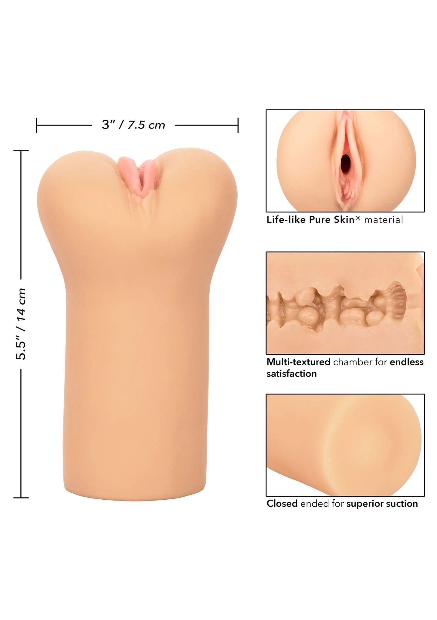 Vulve illimitée Peau claire