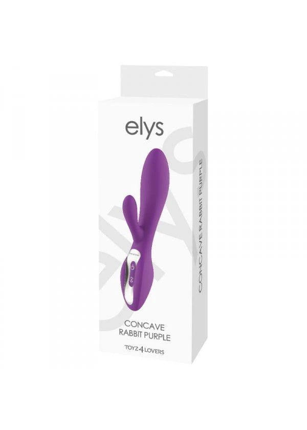 Vibrator-VIBRATOR RABBIT ELYS - CONCAVE RABBIT PURPLE