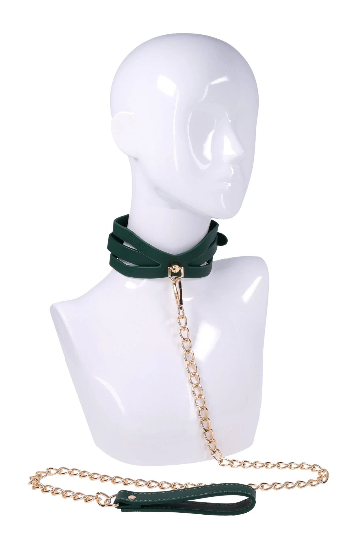Collier et laisse découpés