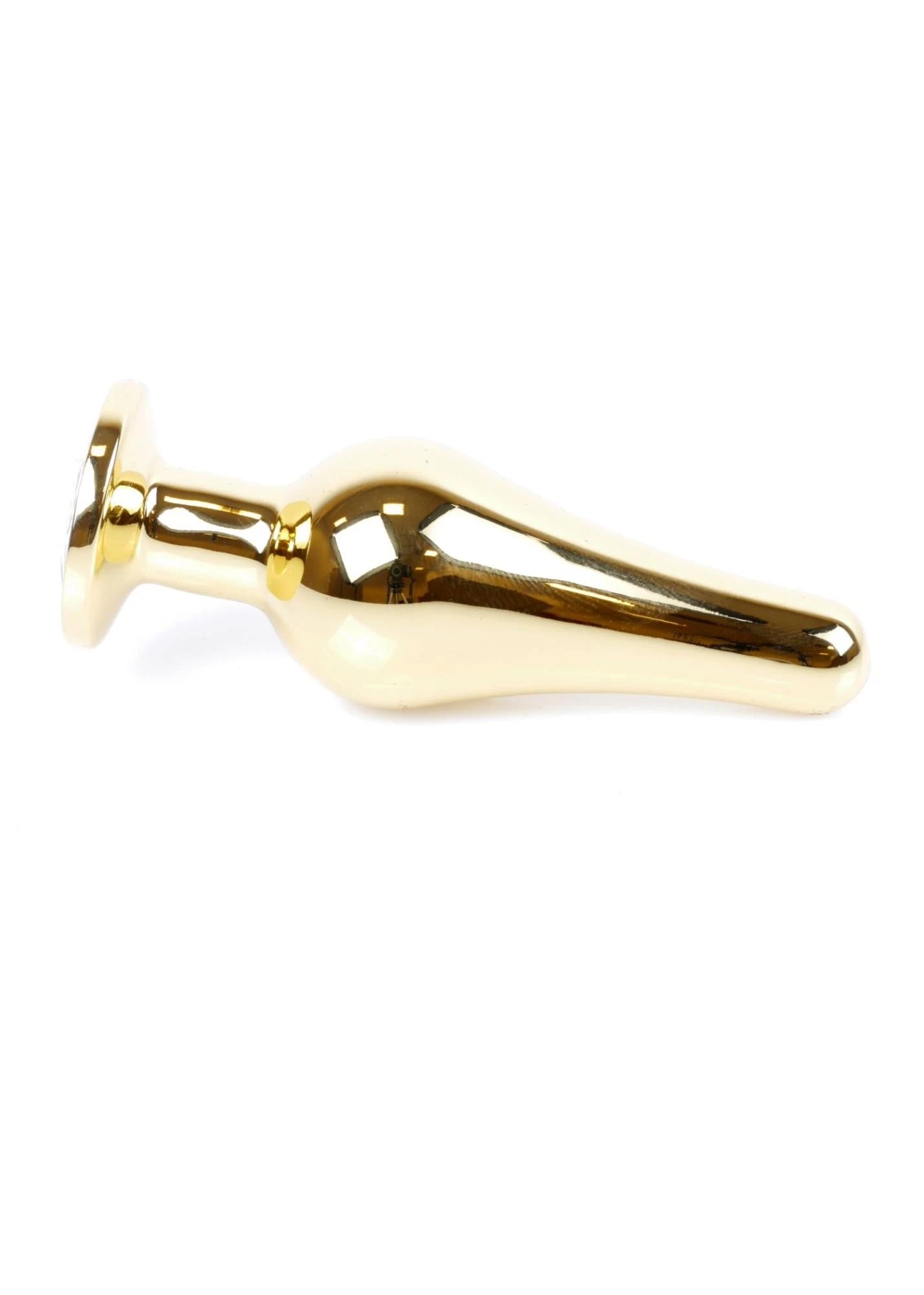 MyLove Toys - Bijoux BUTT PLUG Doré - Transparent