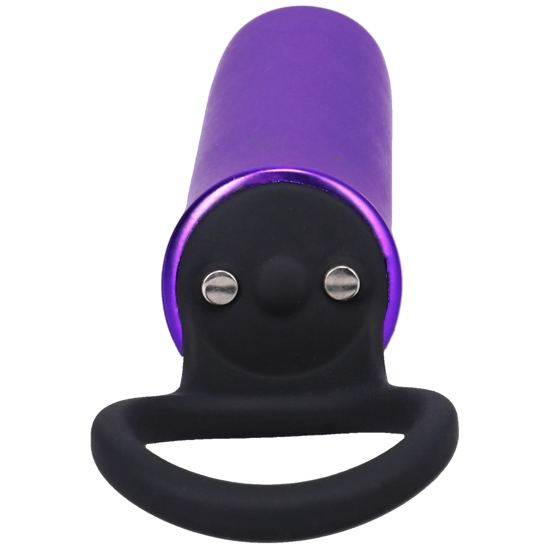Power Play with Silicone Grip Ring - Violet