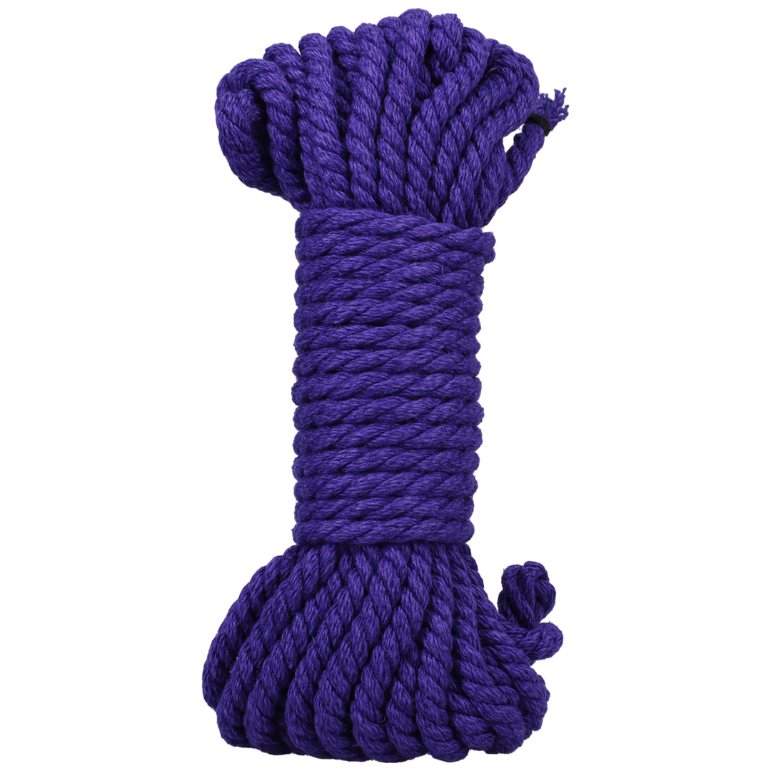 Bind and Tie - Corde de Bondage en Chanvre de 6 mm - 9 mètres - Violet