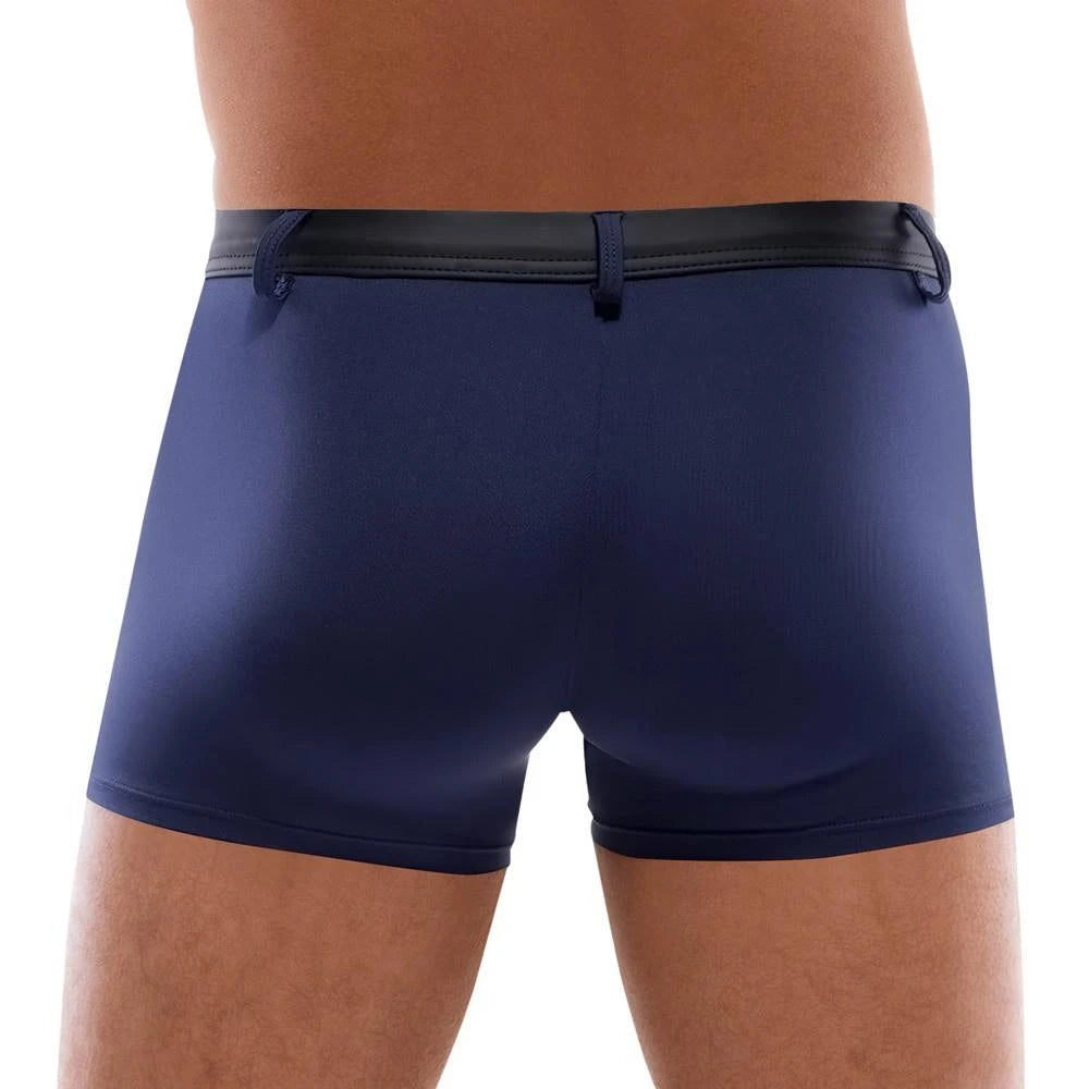 Caleçon boxer de police pour homme, taille XL