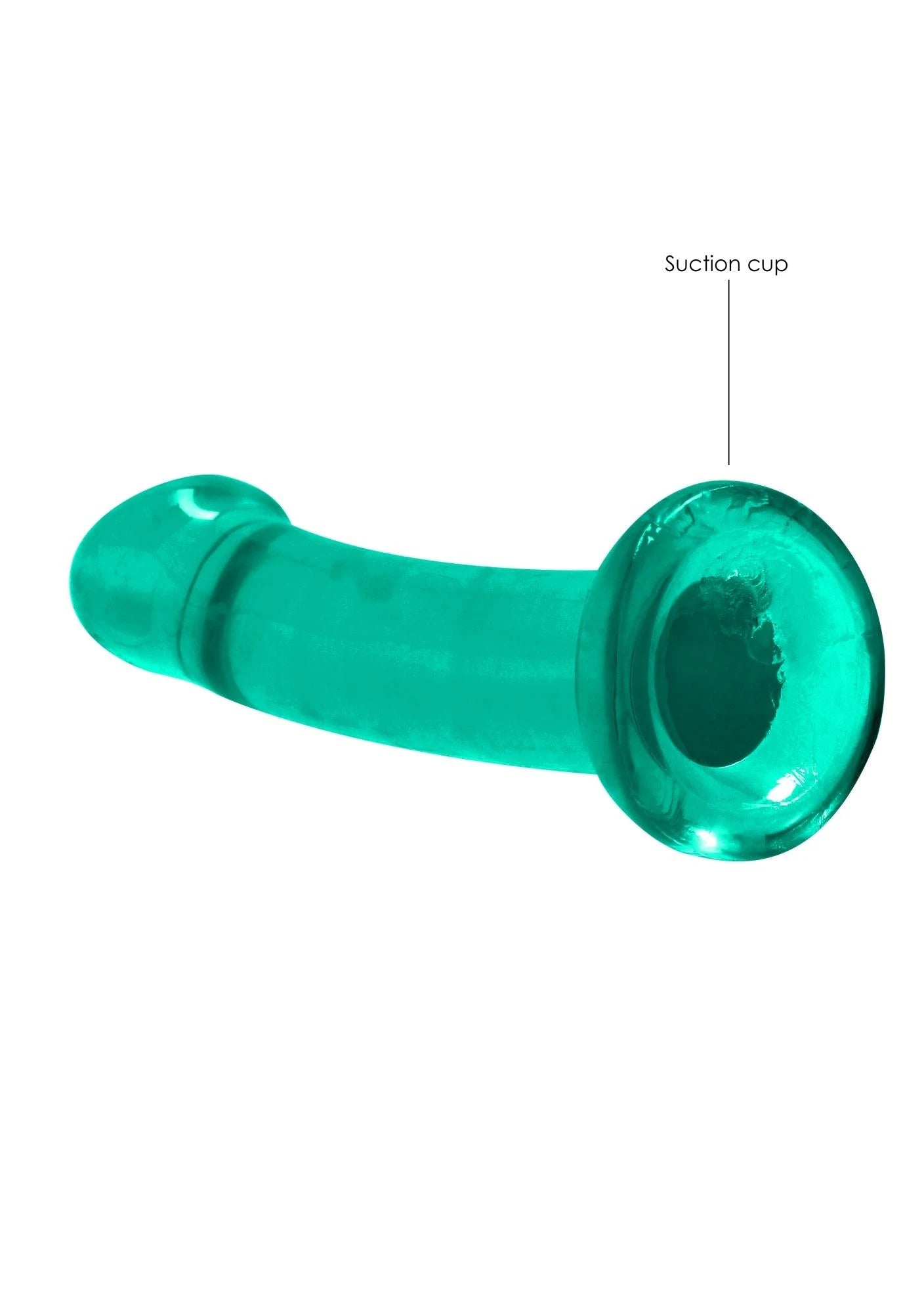 Non-Realistic Dildo with Suction Cup - 7 / 17 cm
