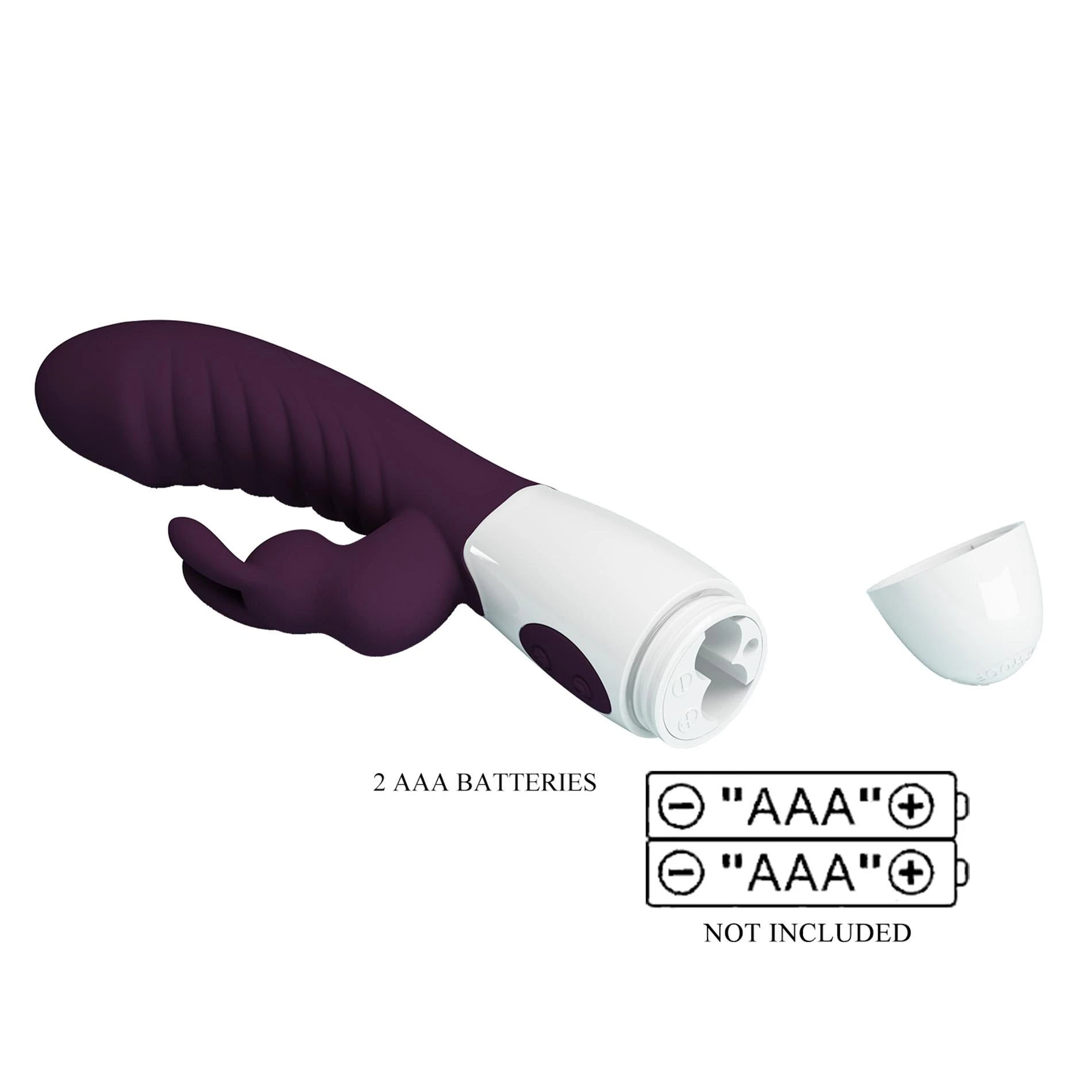 PRETTY LOVE - Naughty Bunny 30 functions Dark Purple