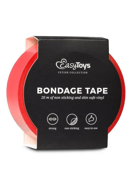 Attaches-Red Bondage Tape 20 m
