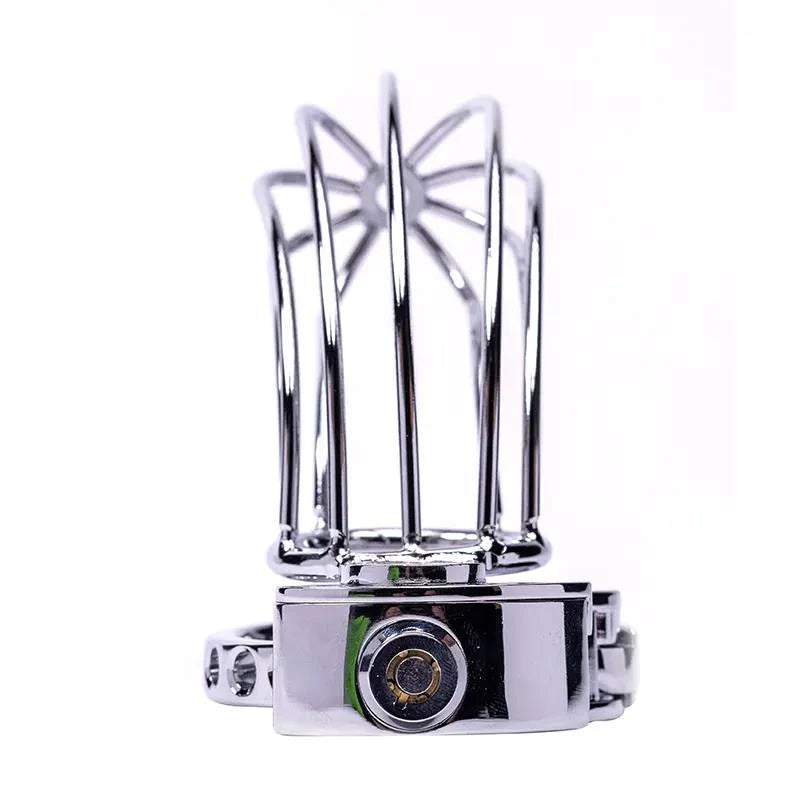 Stainless Steel Penis Cage 2 with Advanced Locking Mechanism