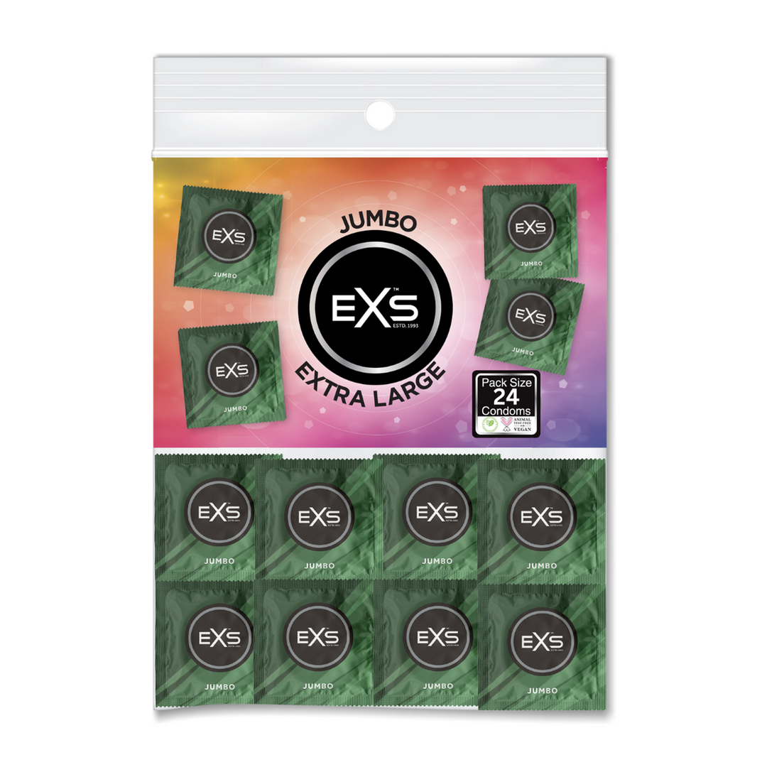 EXS Jumbo - Condoms - 24 Pieces