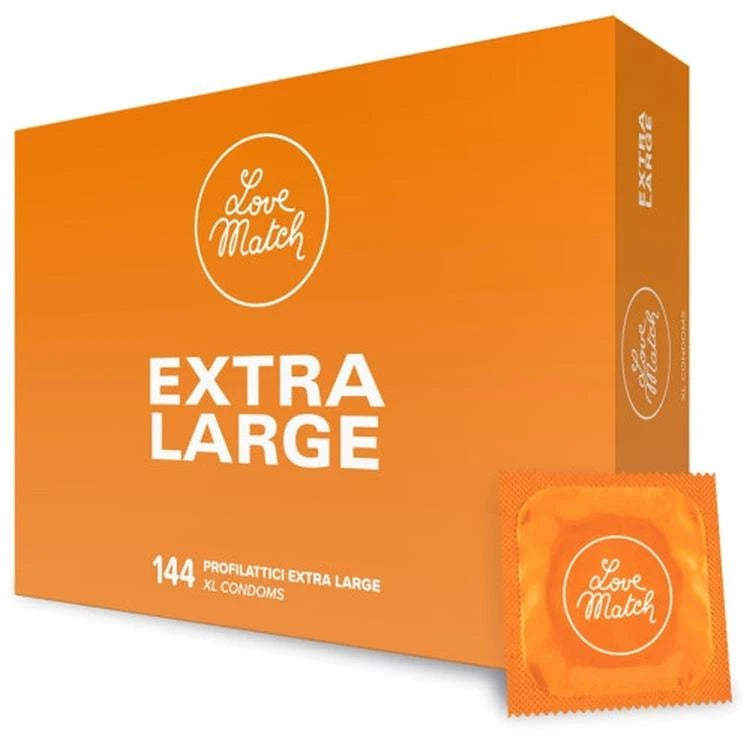 Préservatifs-Love Match Extra Large - paquet de 144