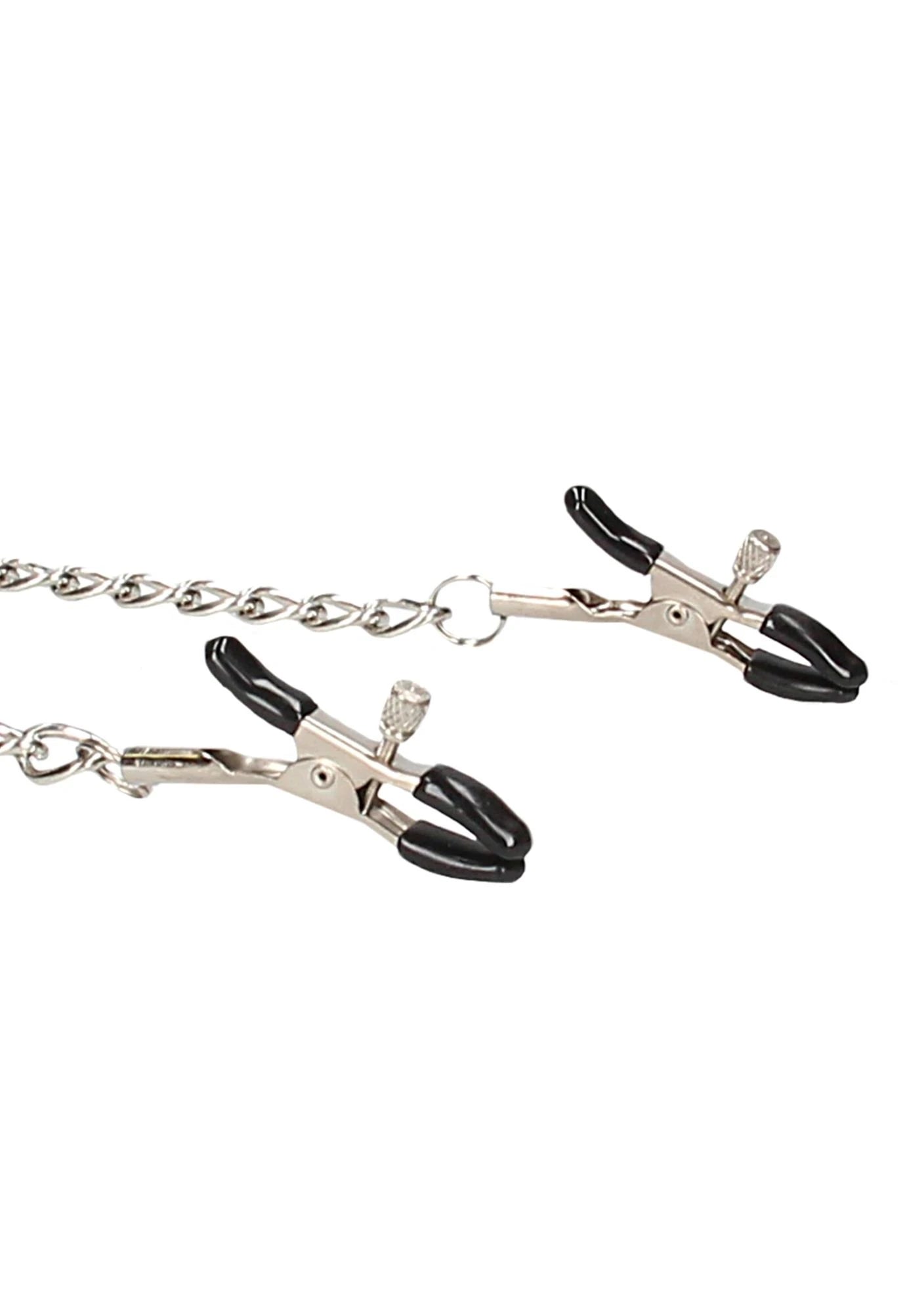 Breathable Ball Gag with Nipple Clamps