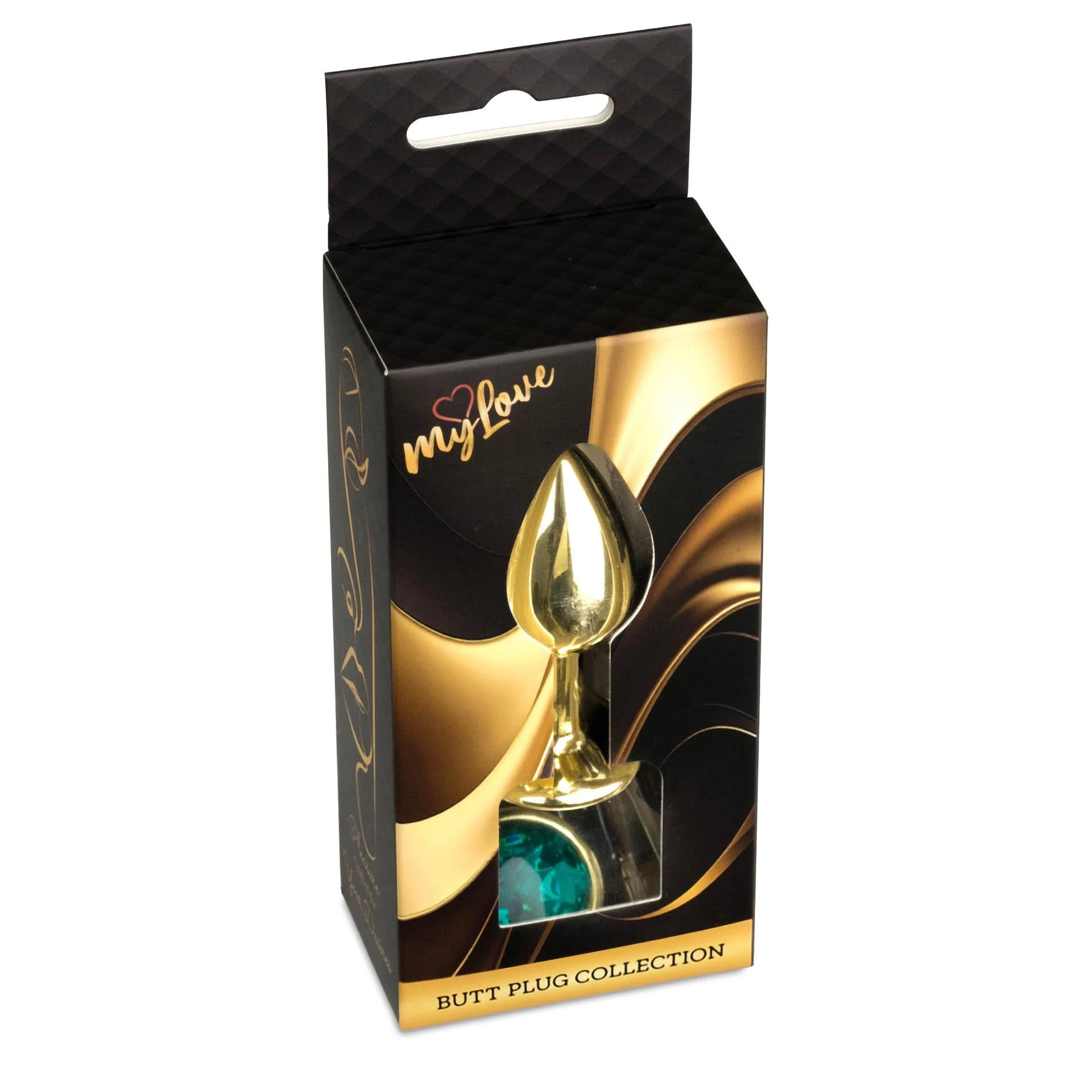 MyLove Toys - Bijoux PLUG or - Vert