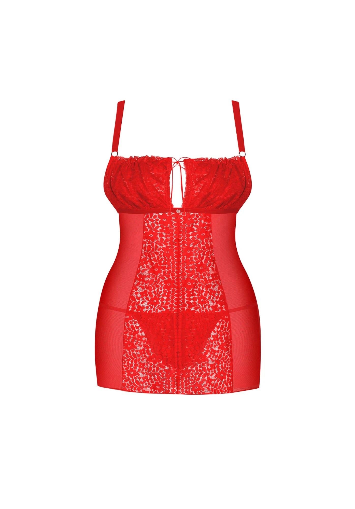 Lingerie - Blossmina chemise and thong 6XL/7XL