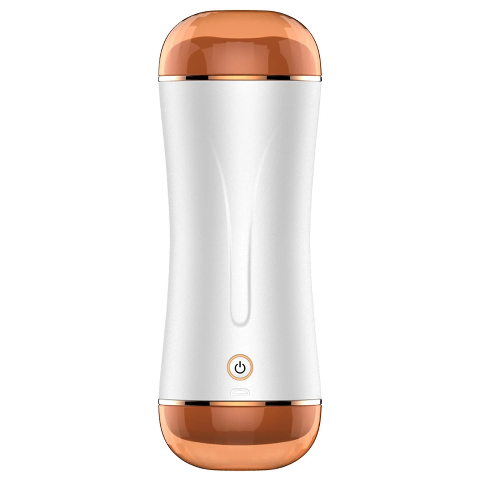 Masturbateur - Série B - Coupe de masturbation vibrante USB 10 fonctions + fonction interactive / Doubles embouts
